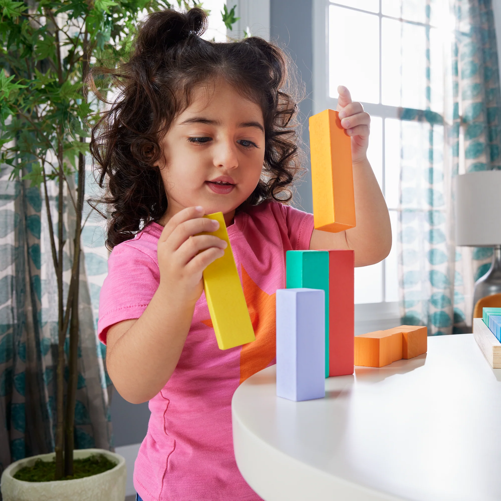 Fisher-Price  Blocs à Empiler en Bois, 65Éléments en Bois - Image 2