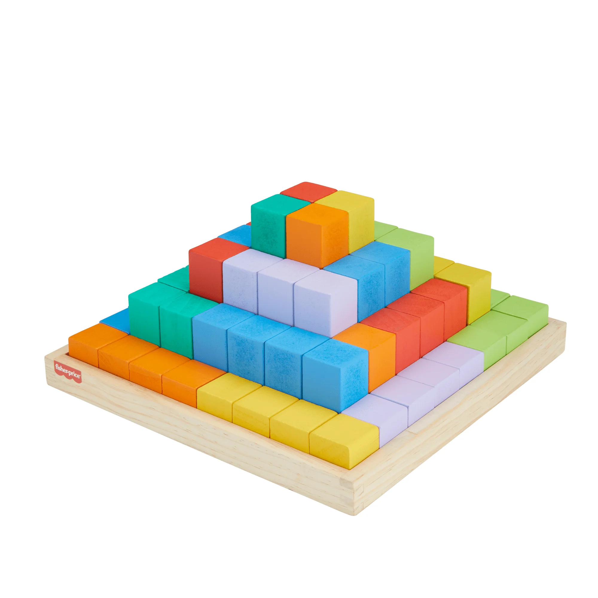 Fisher-Price  Blocs à Empiler en Bois, 65Éléments en Bois - Image 4