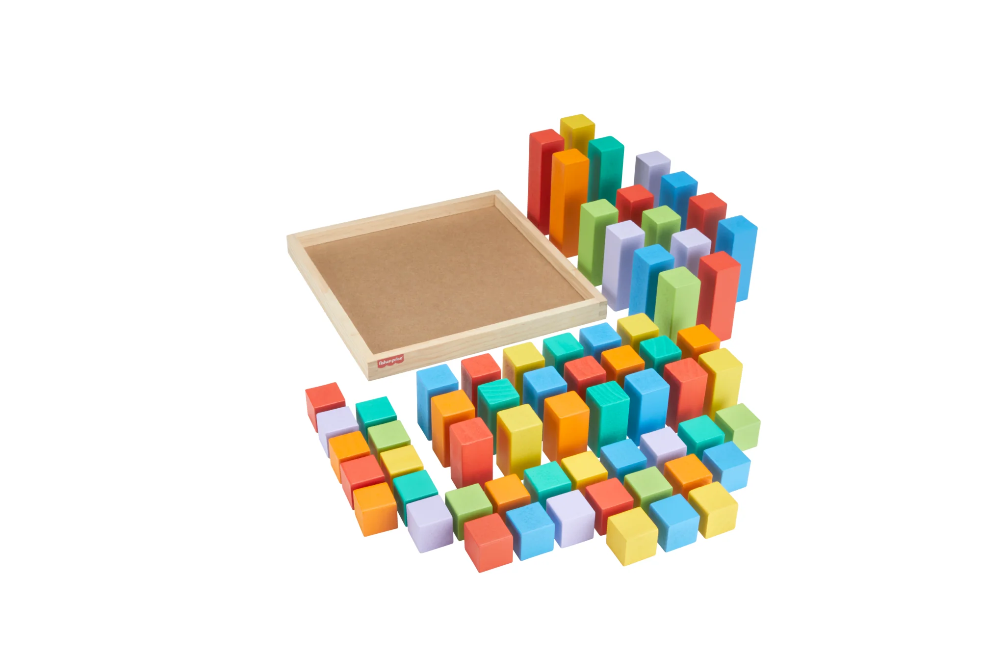 Fisher-Price  Blocs à Empiler en Bois, 65Éléments en Bois - Image 5