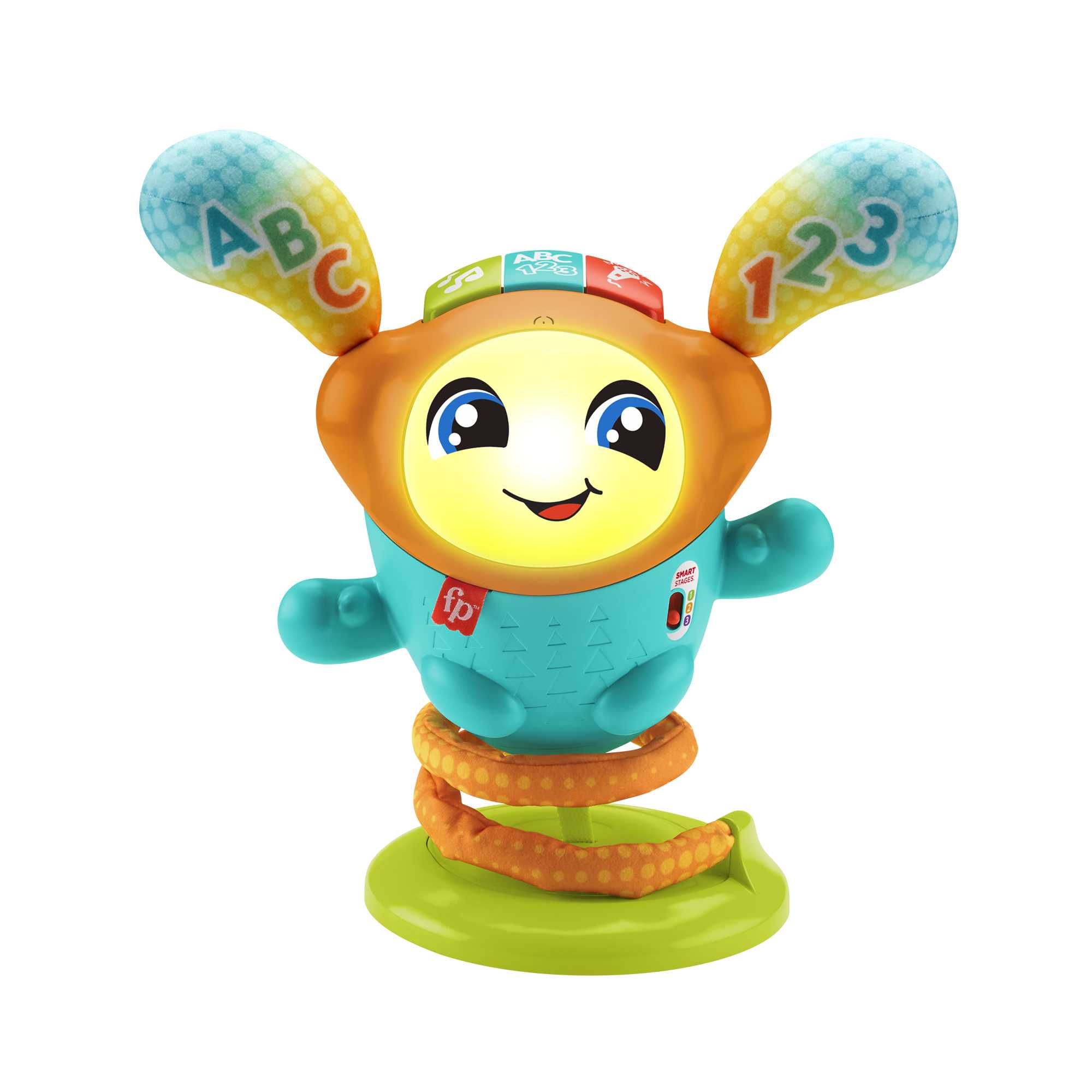 Fisher-Price Brinquedo para Bebês Dj Bouncy Pular e Aprender