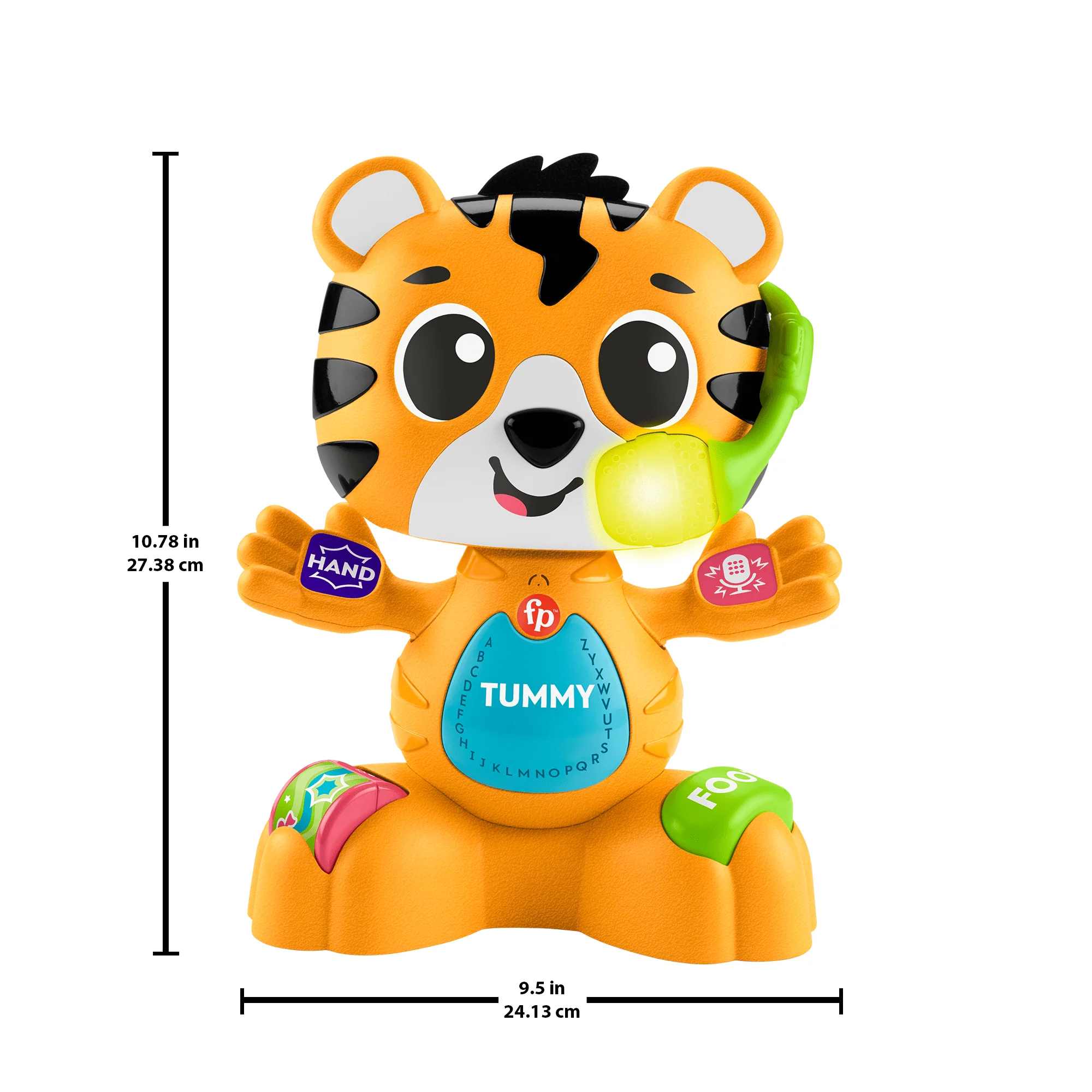 Fisher-Price Brinquedo para Bebês Esquadrão Musical Tigre Cante Comigo - Image 6