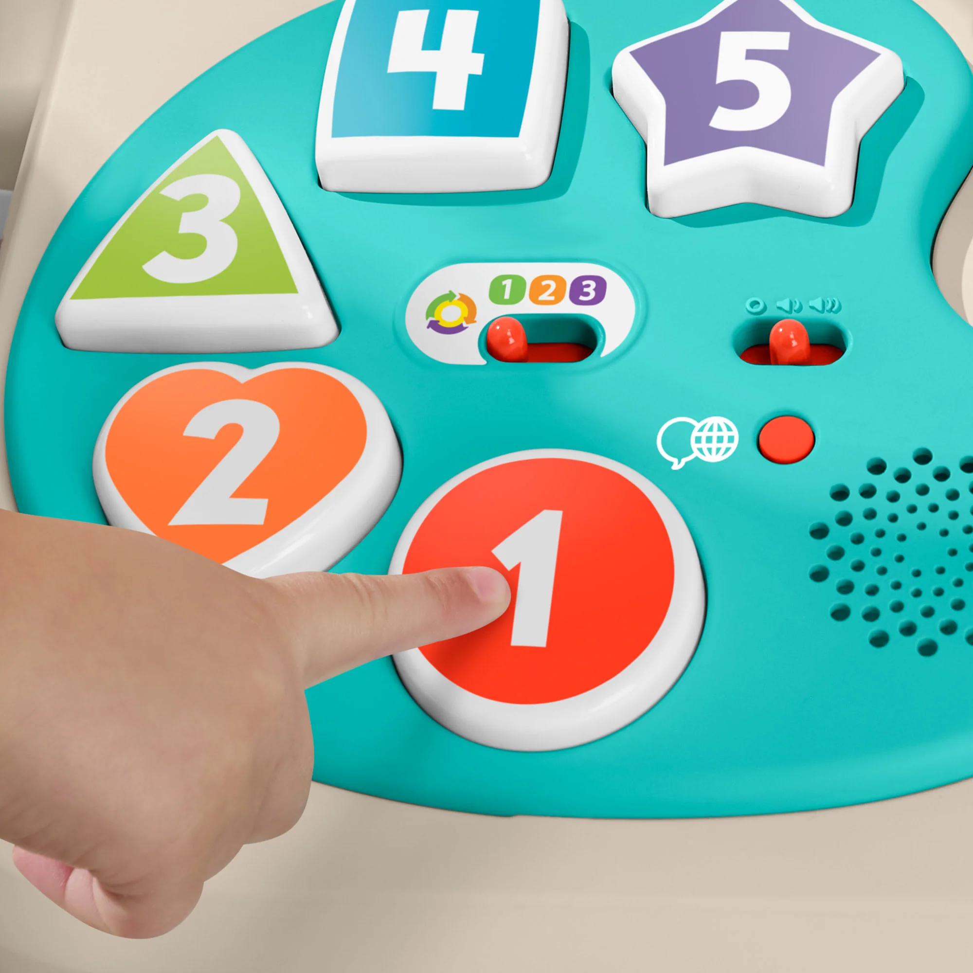 Fisher-Price Brinquedo para Bebês Mesa de Atividades 4 em 1 - Image 4