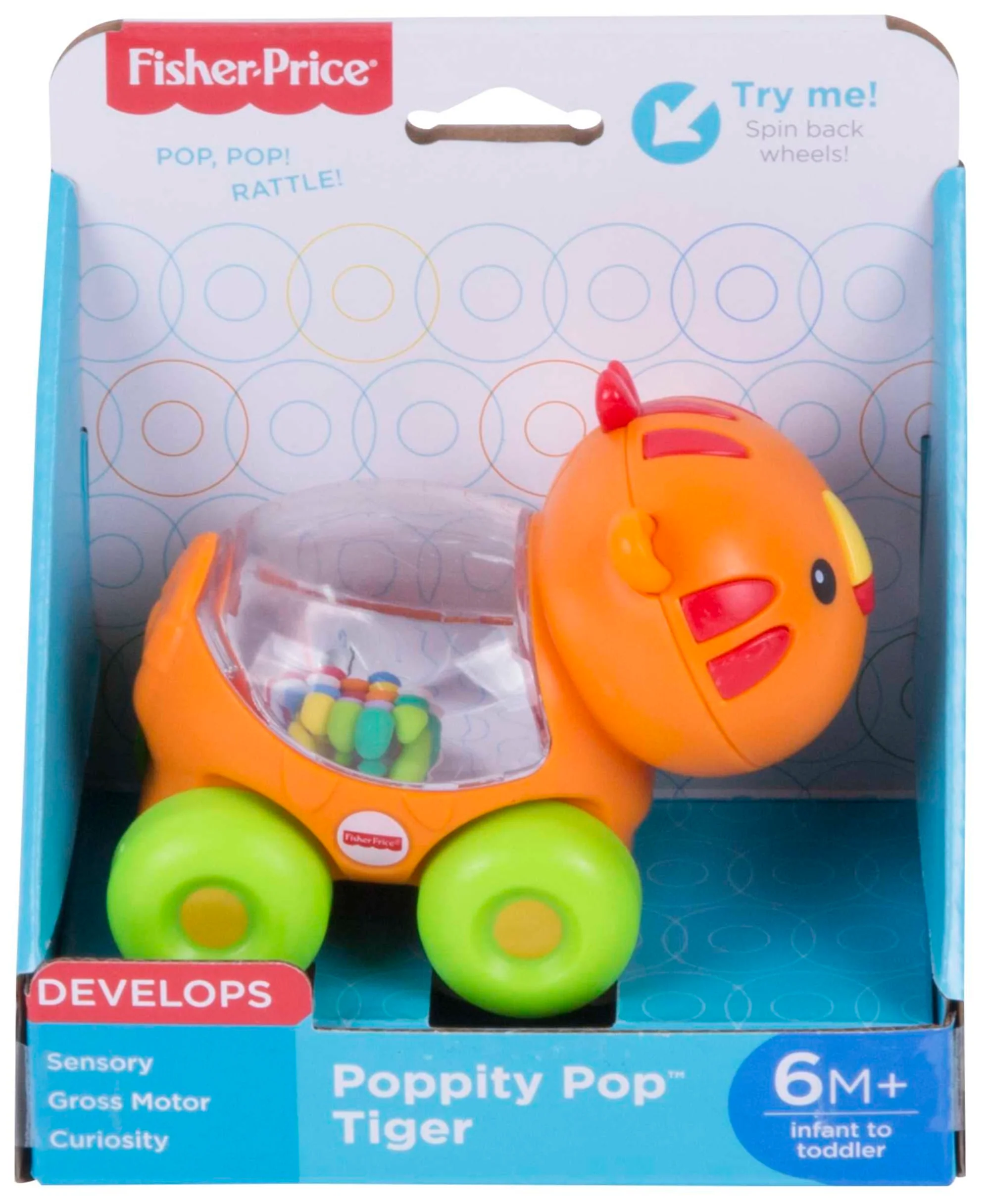 Fisher-Price Brinquedo para Bebês Veículo dos Animais Tigre - Image 5