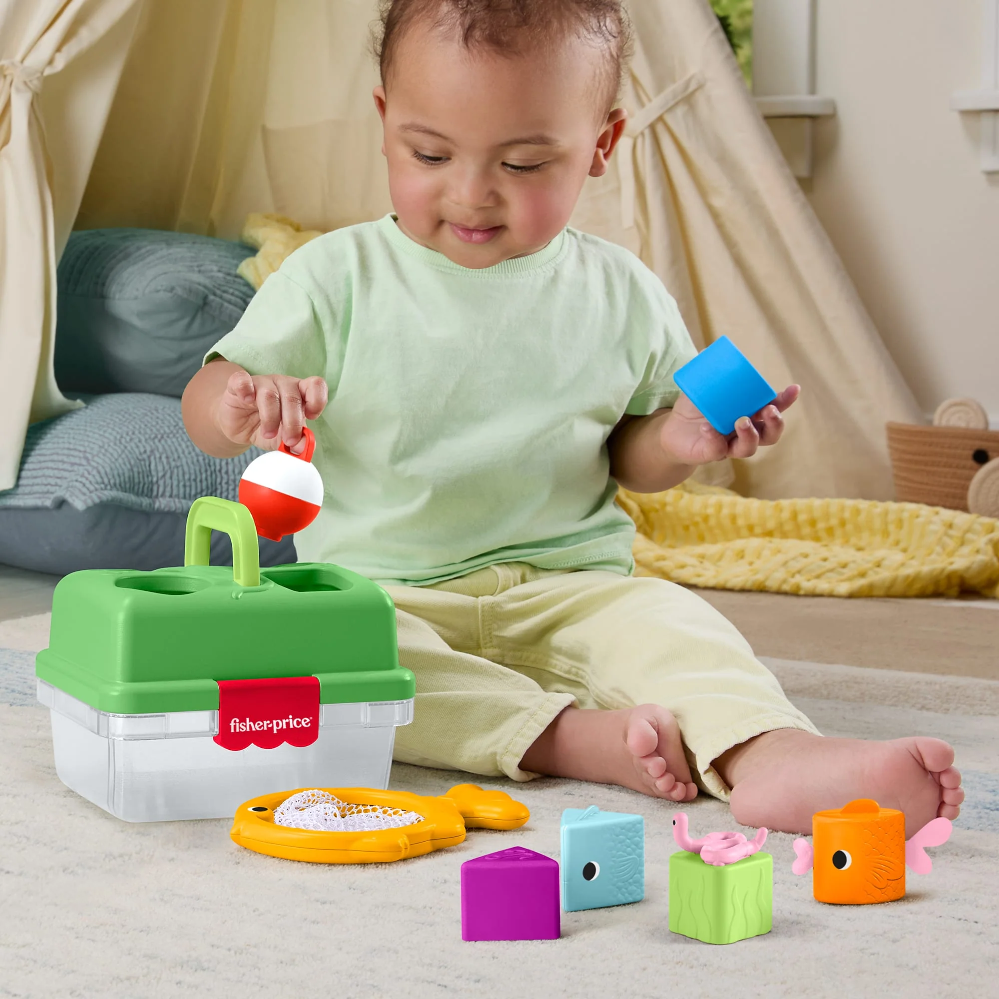 Fisher-Price Infant-Fundamentals Fisher-Price Blocos Hora de Pescar - Image 2