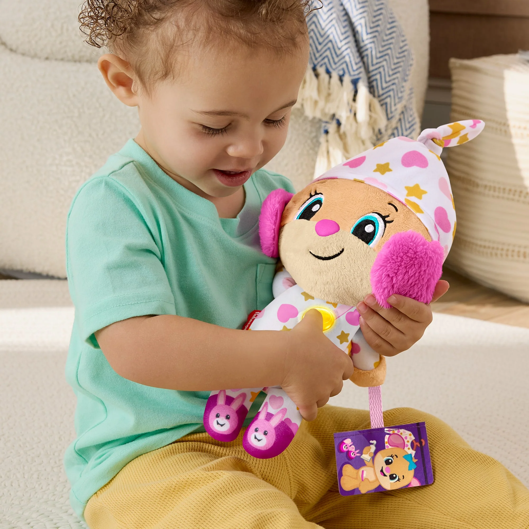 Fisher-Price Infant-Learning Juguete para Bebés Hermanita Hora de Dormir - Image 3
