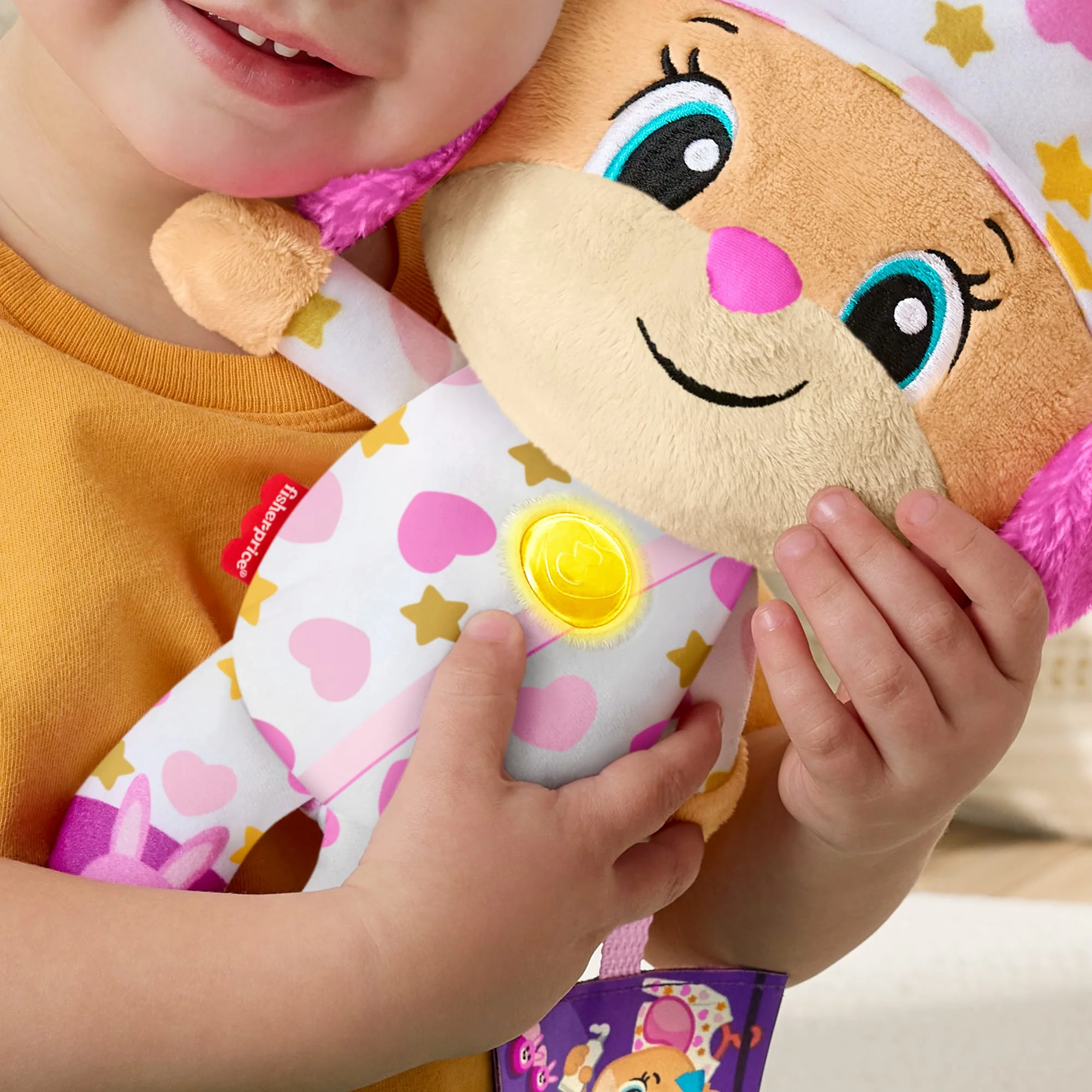 Fisher-Price Infant-Learning Juguete para Bebés Hermanita Hora de Dormir - Image 4