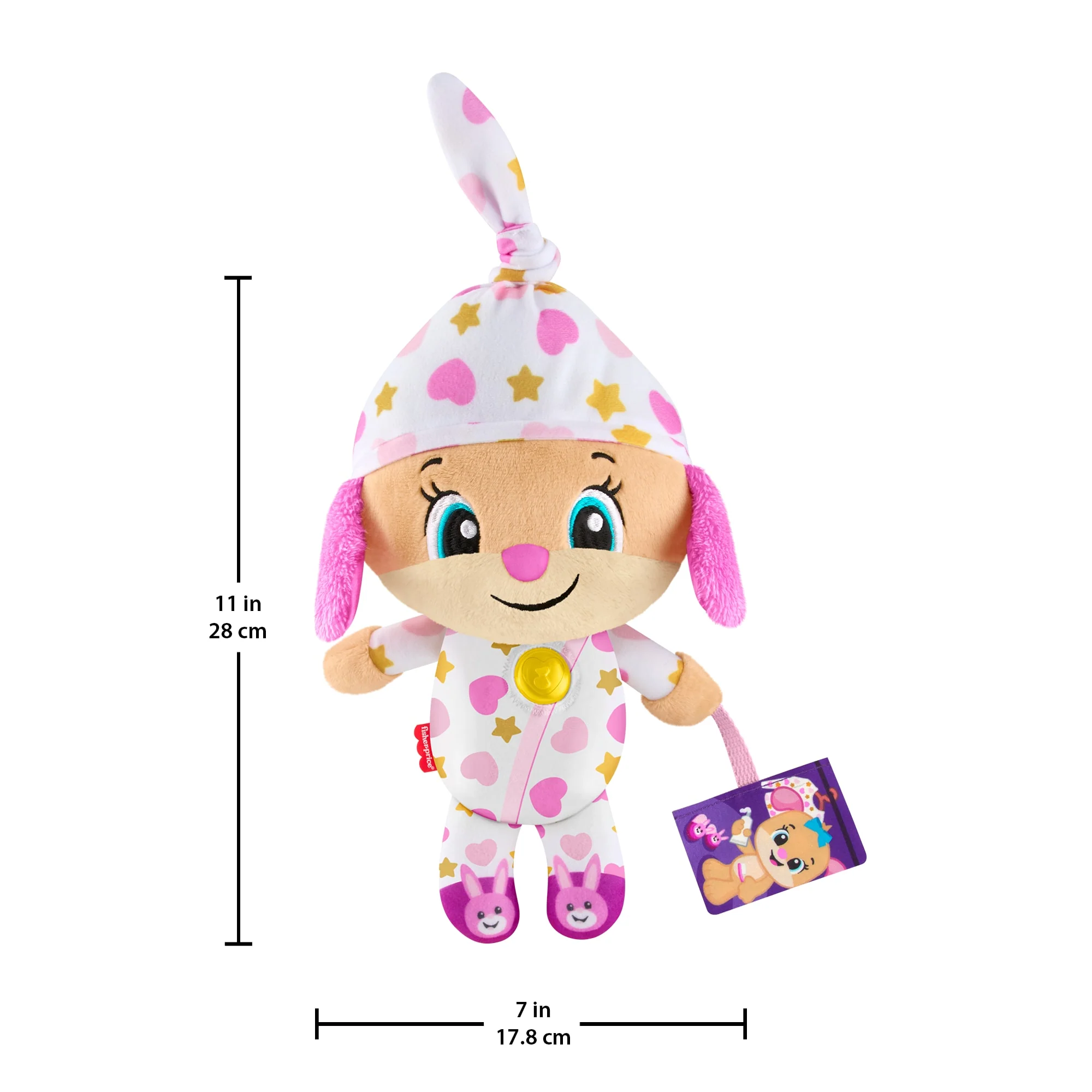 Fisher-Price Infant-Learning Juguete para Bebés Hermanita Hora de Dormir - Image 5