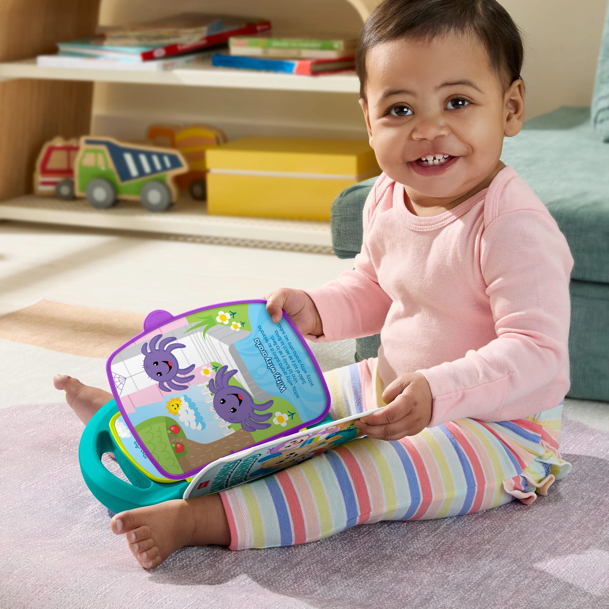 Fisher-Price Infant-Learning Juguete para Bebés Libro Cuentos y Rimas - Image 5
