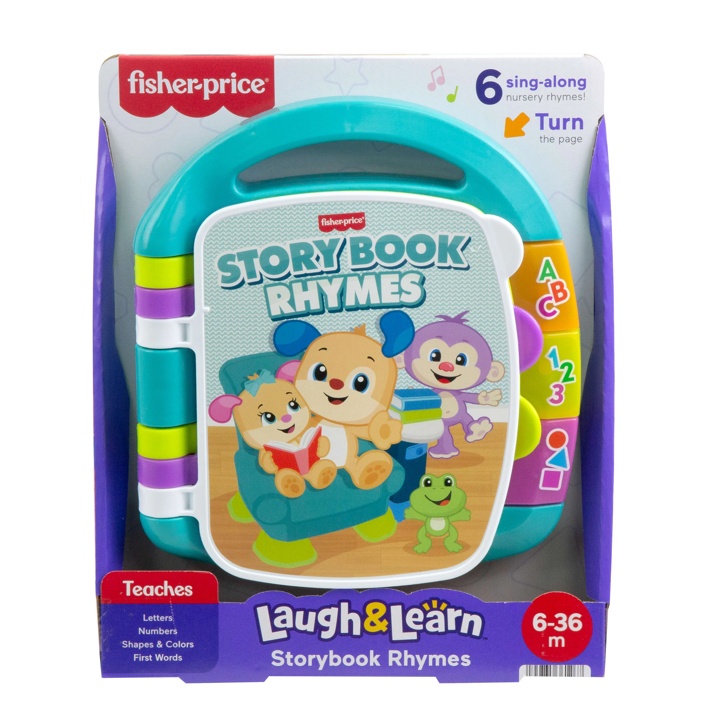 Fisher-Price Infant-Learning Juguete para Bebés Libro Cuentos y Rimas - Image 6