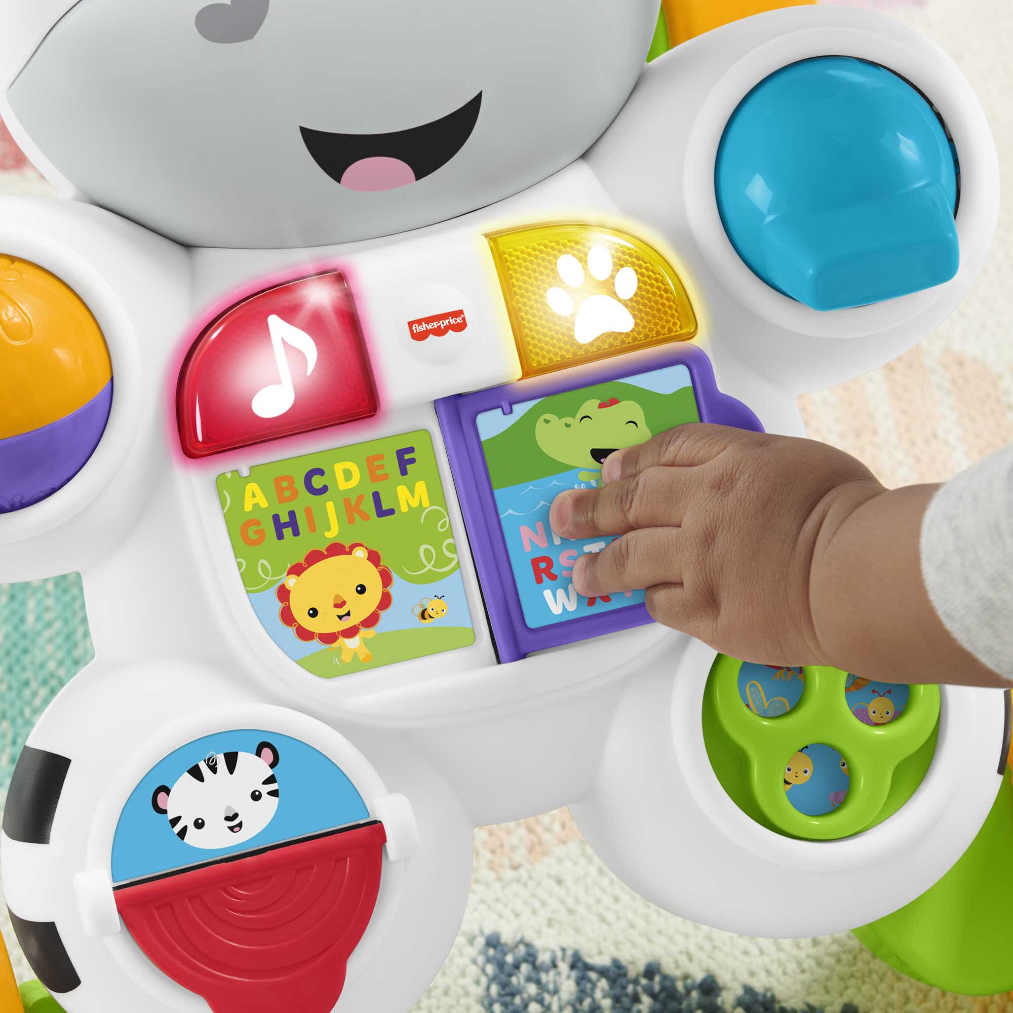 Fisher-Price Infant-Walkers Andador para Bebês Zebra de Aprendizagem - Image 3