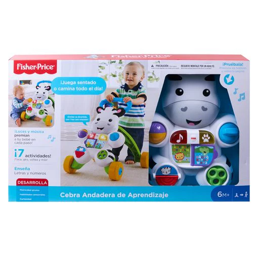 Fisher-Price Infant-Walkers Andador para Bebês Zebra de Aprendizagem - Image 5