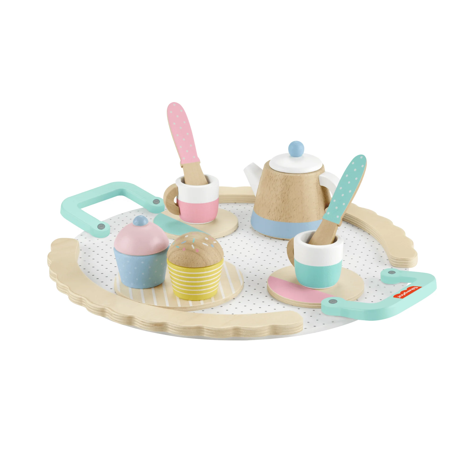 Fisher-Price Juguete para Bebés Juego de Té de Madera - Image 6
