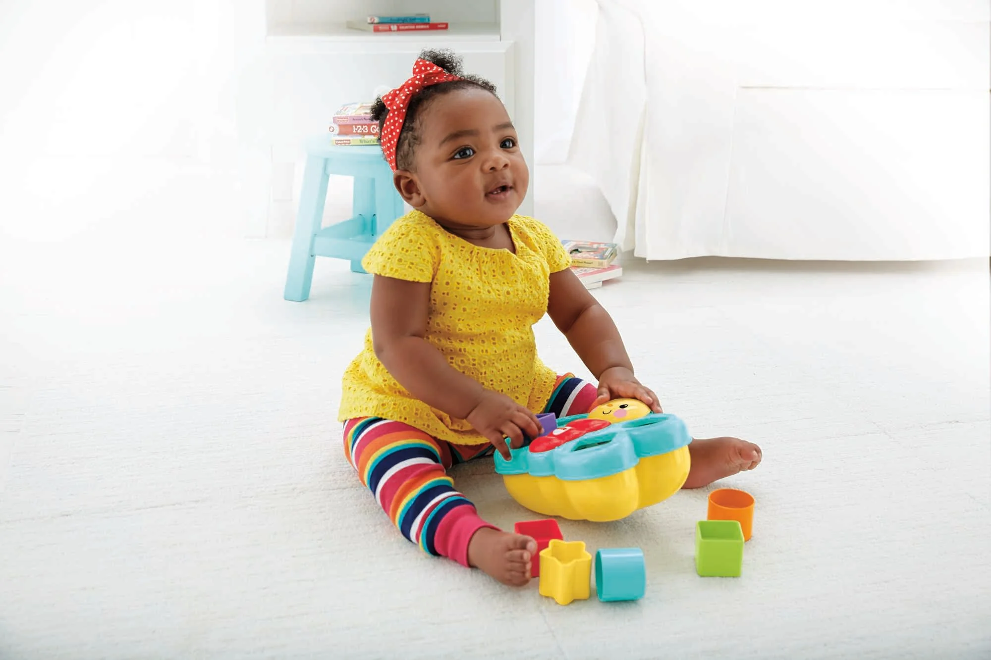 Fisher-Price Juguete para Bebés Mariposa De Bloques Divertidos - Image 2