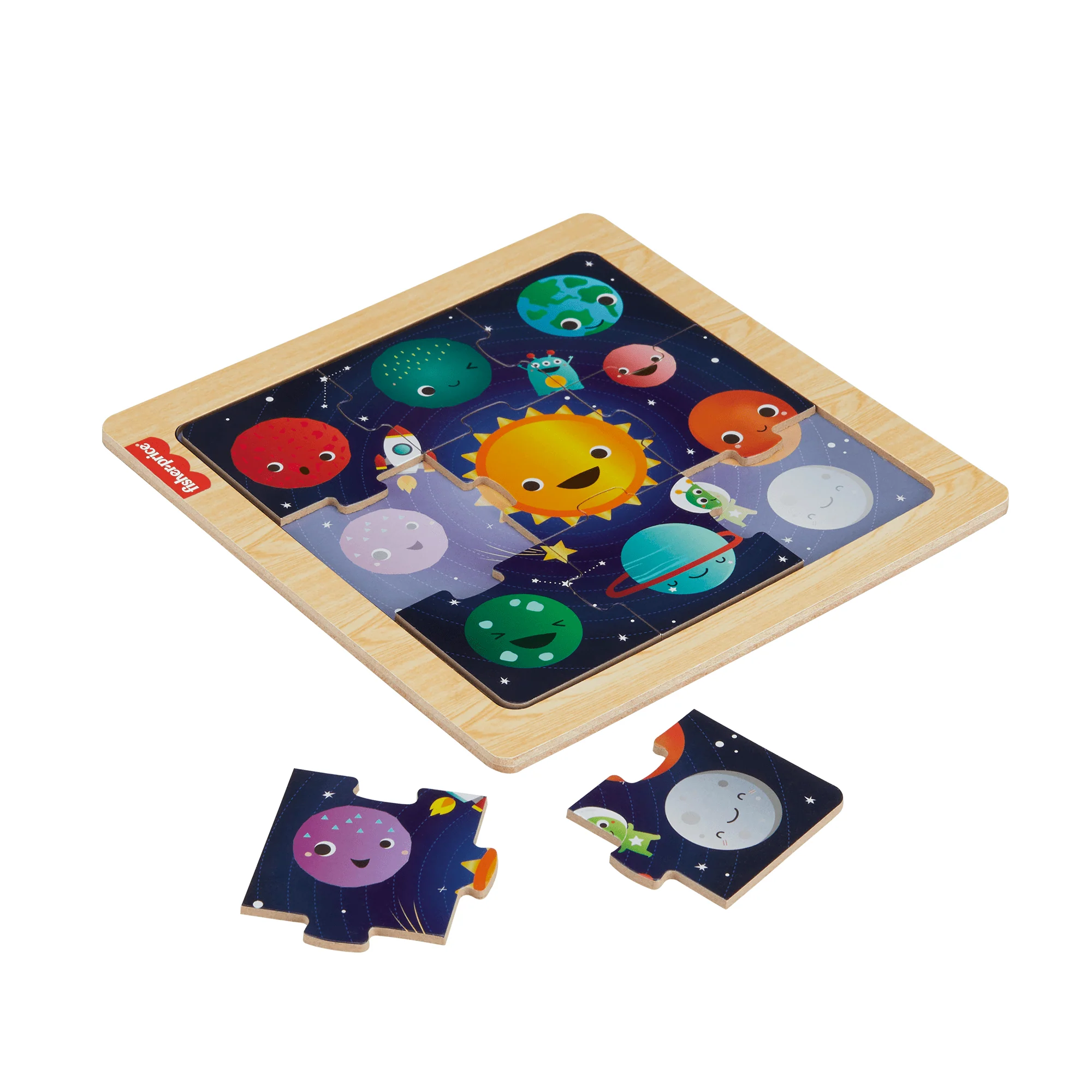 Fisher-Price Juguete para Bebés Mis Primeros Rompecabezas de Madera - Image 3