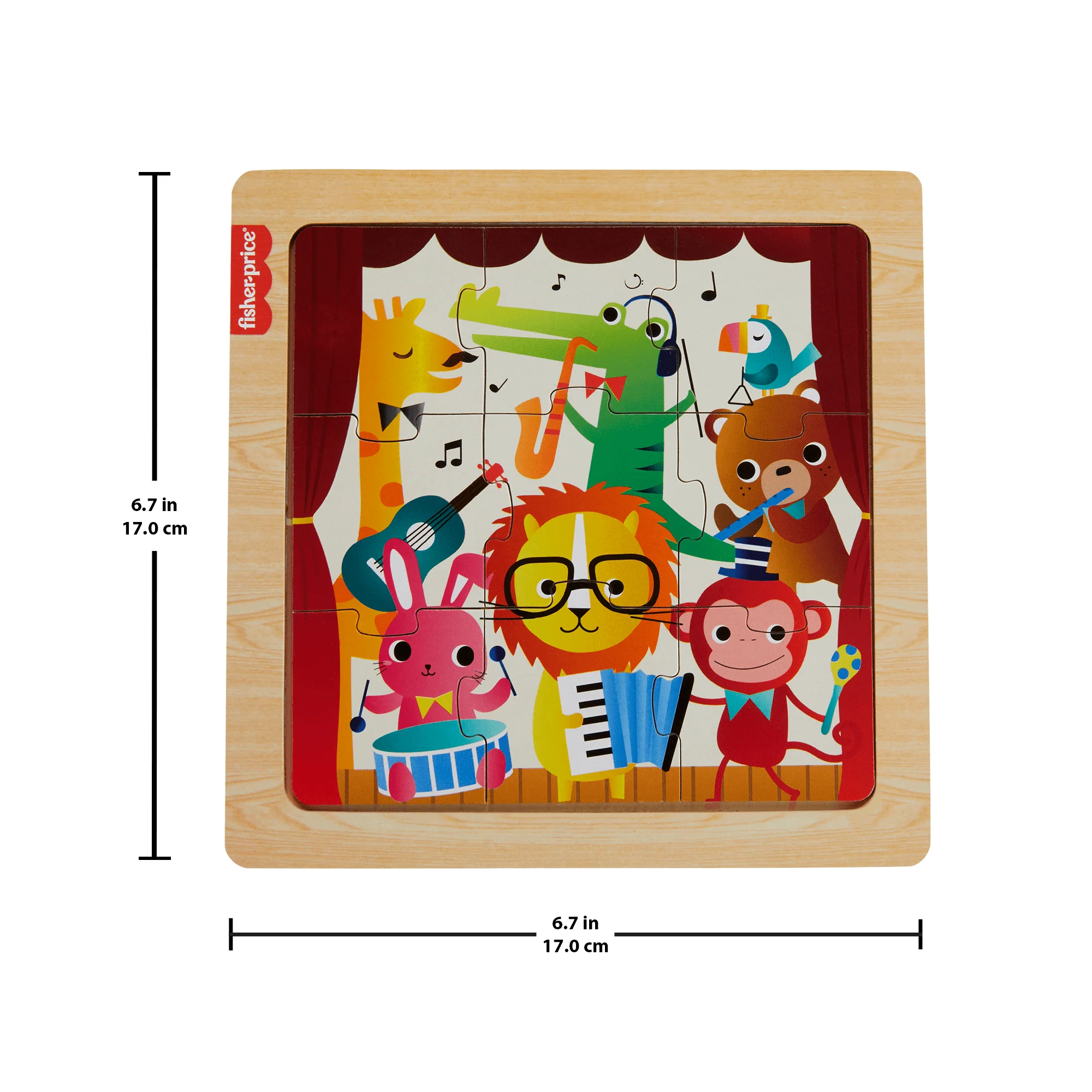 Fisher-Price Juguete para Bebés Rompecabezas Banda Musical de Madera - Image 2
