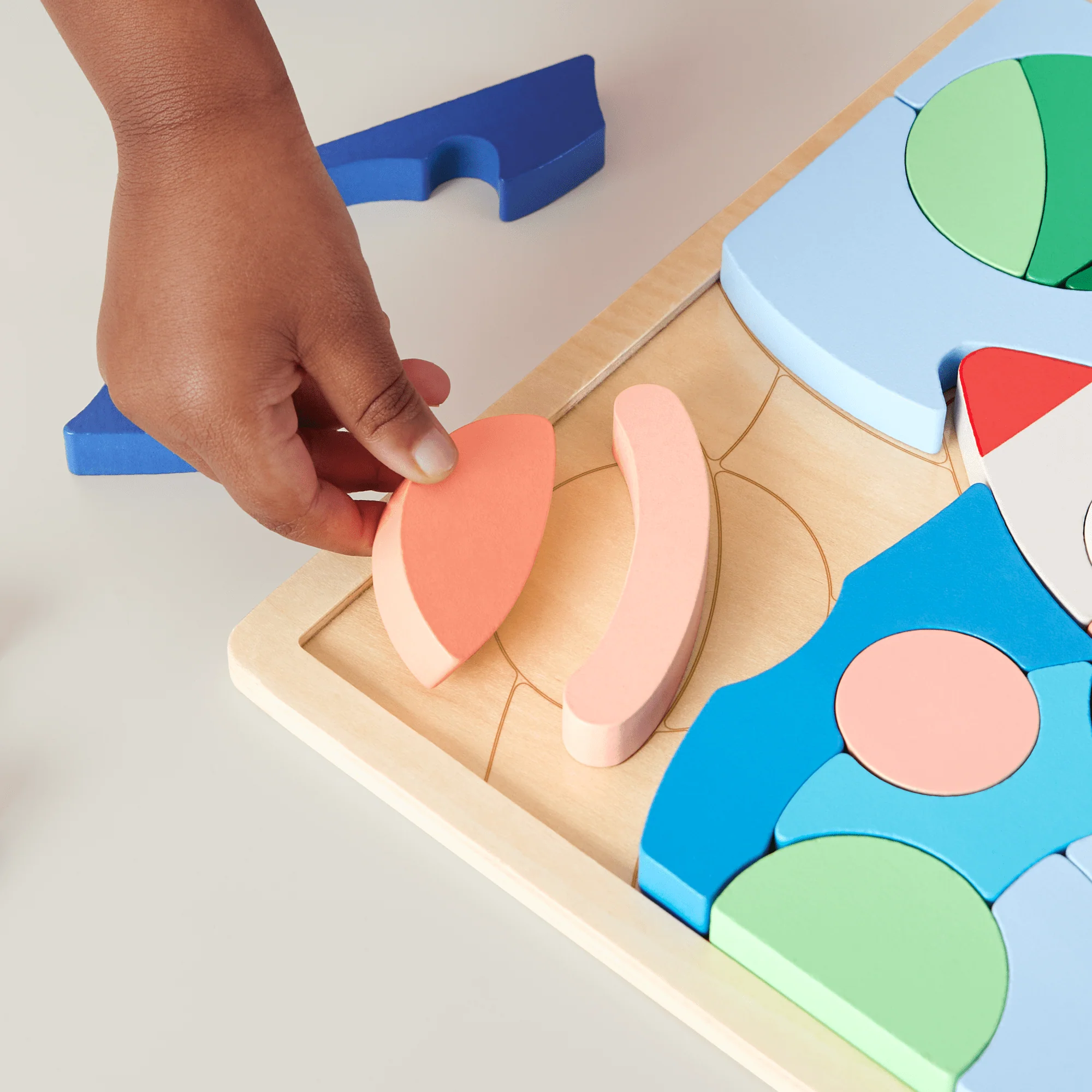 Fisher-Price Juguete para Bebés Rompecabezas del Espacio de Madera - Image 3