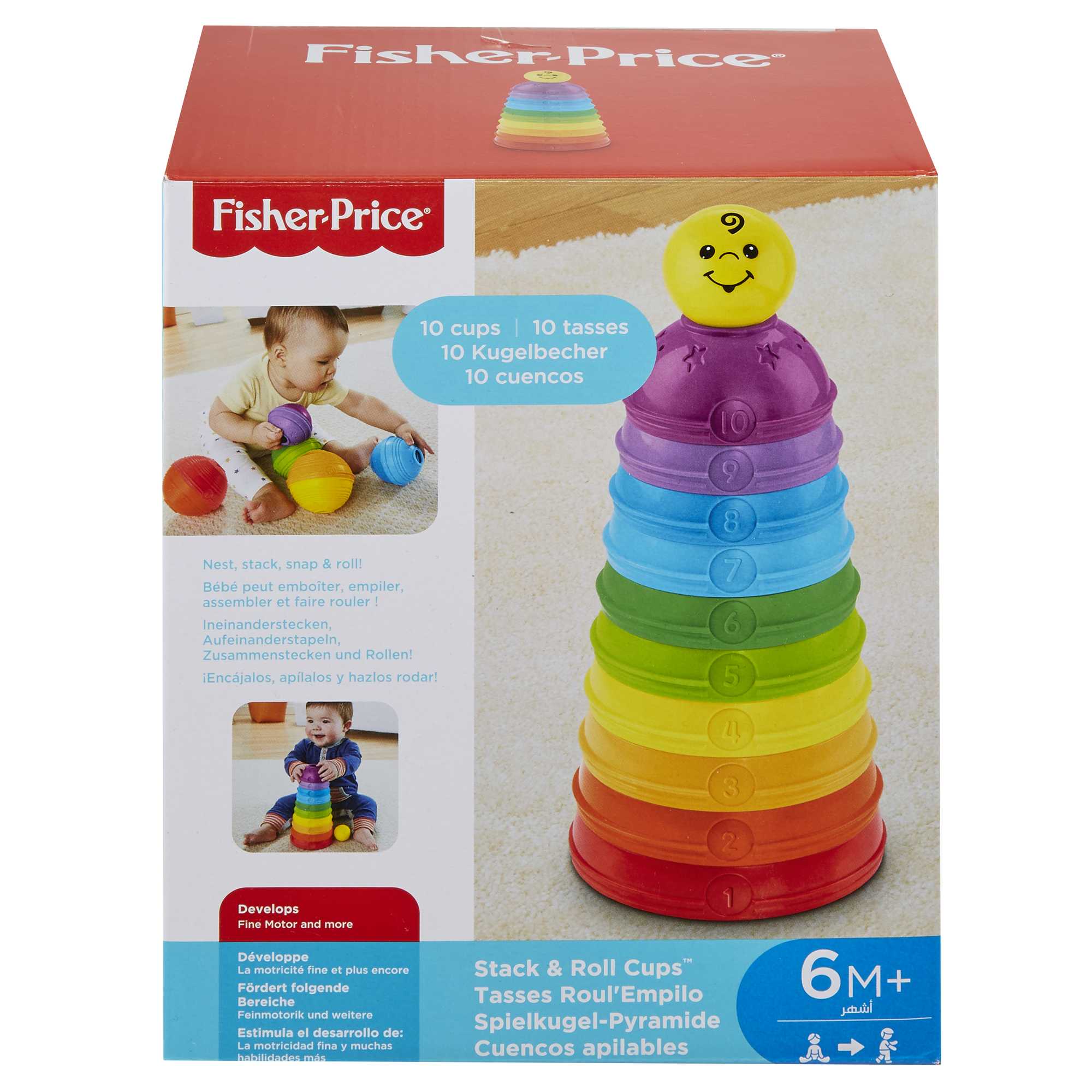 Fisher-Price Juguete para Bebés Tazas de Actividades - Image 6