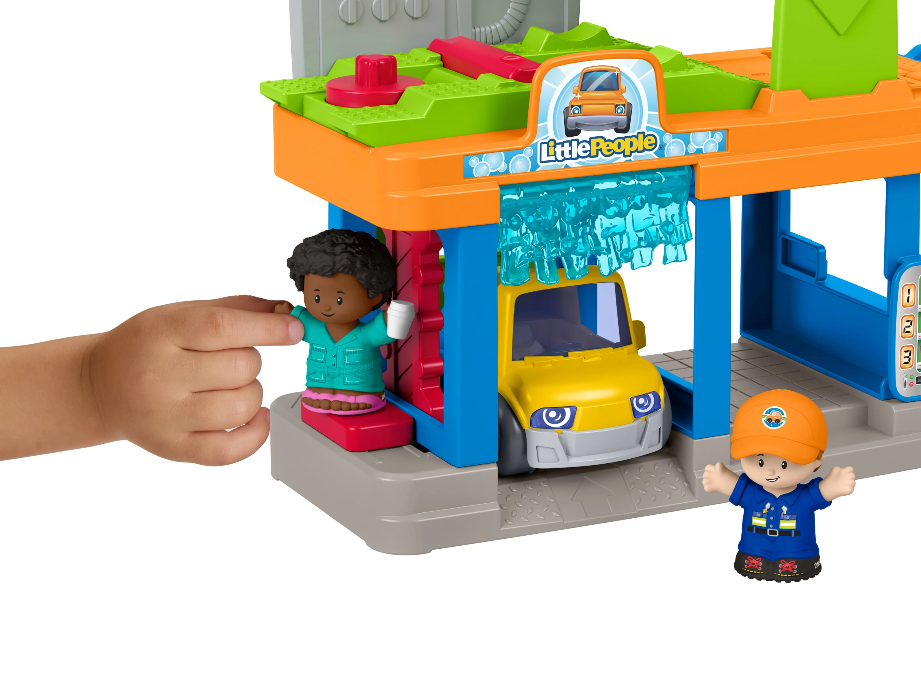 Fisher-Price La Station de Lavage Rigolote Little People - Image 5