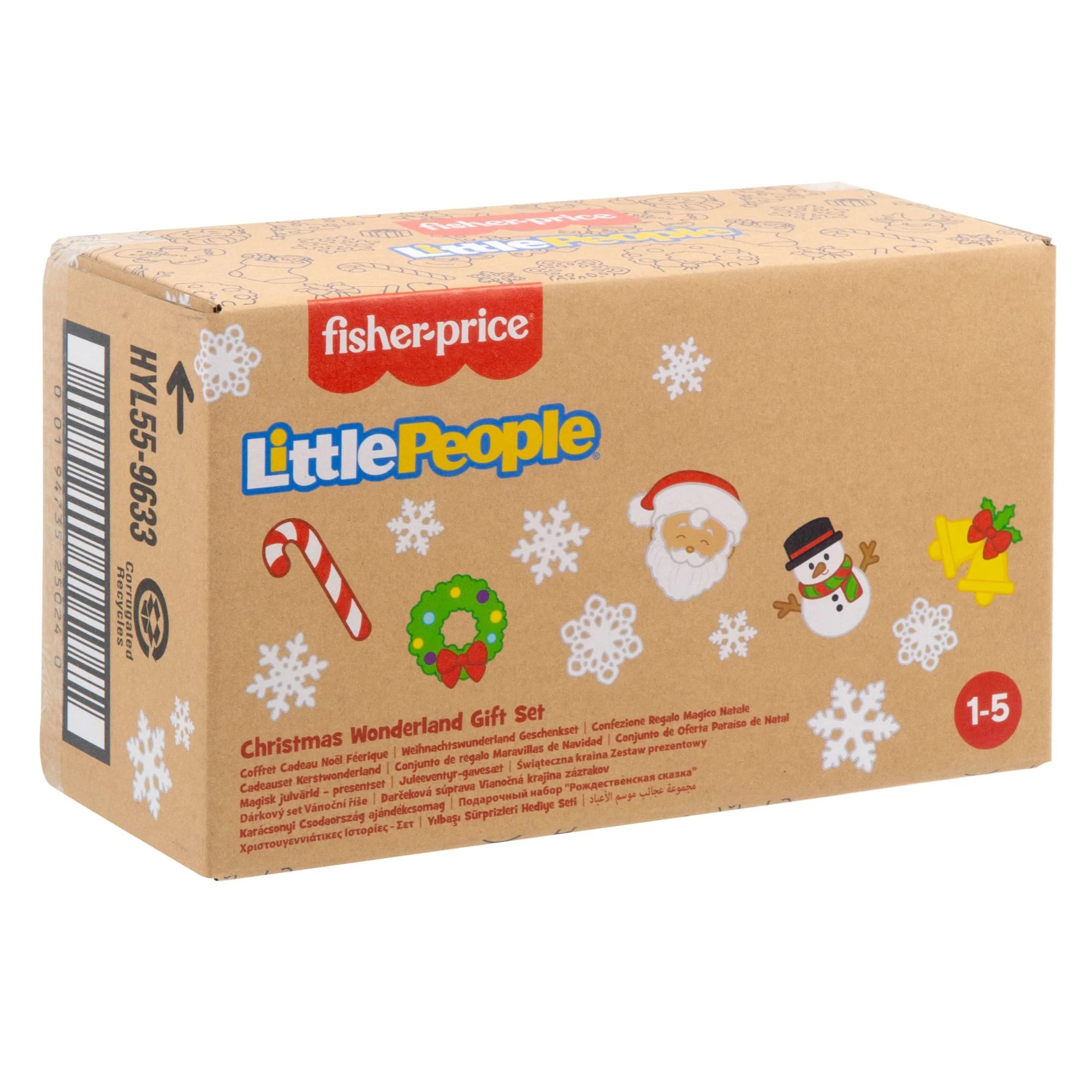 Fisher-Price Little People Christmas Wonderland Gift Set For Toddlers & Kids, 8 Pieces - Image 6