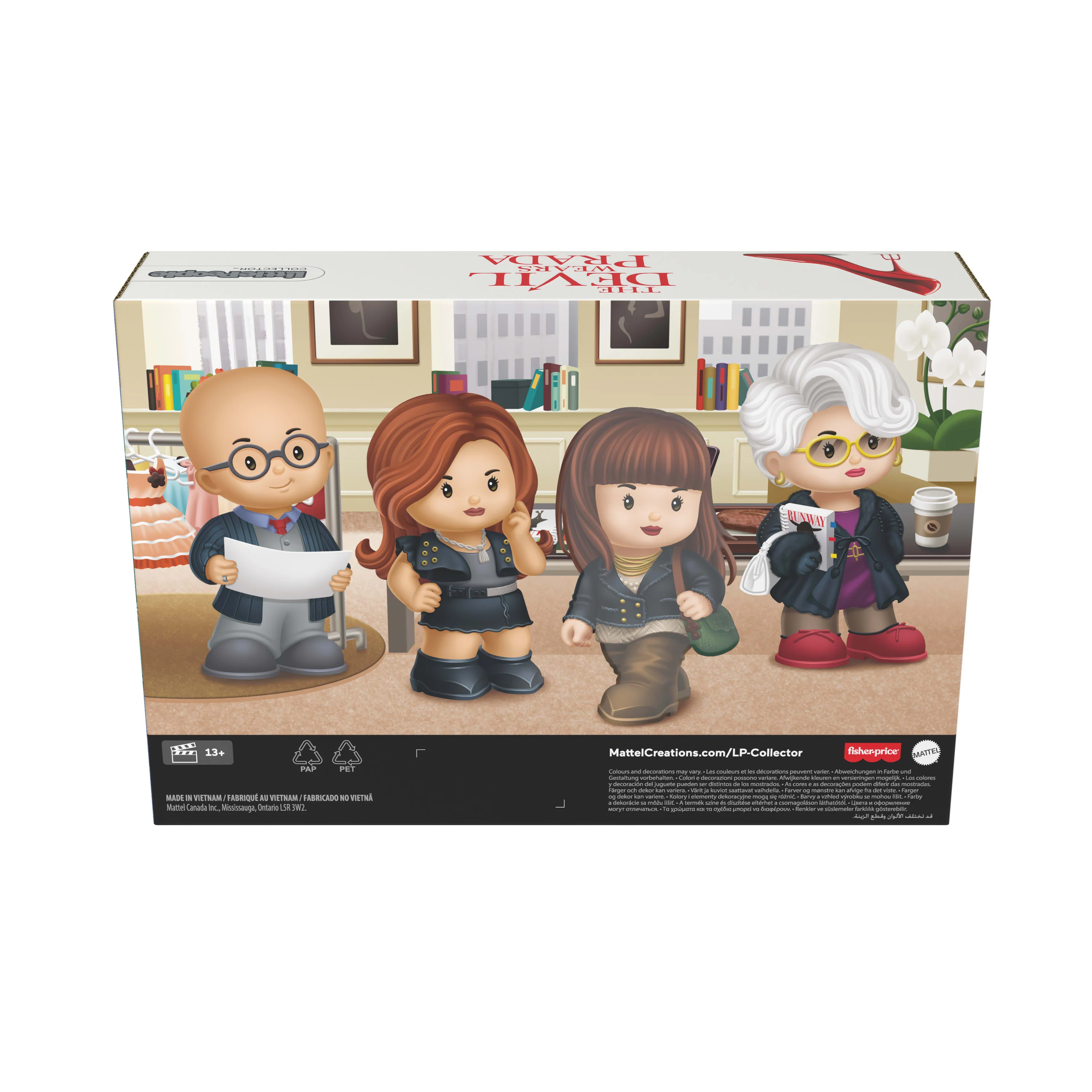 Fisher-Price Little People Collector Coffret Le Diable S’Habille en Prada - Image 4