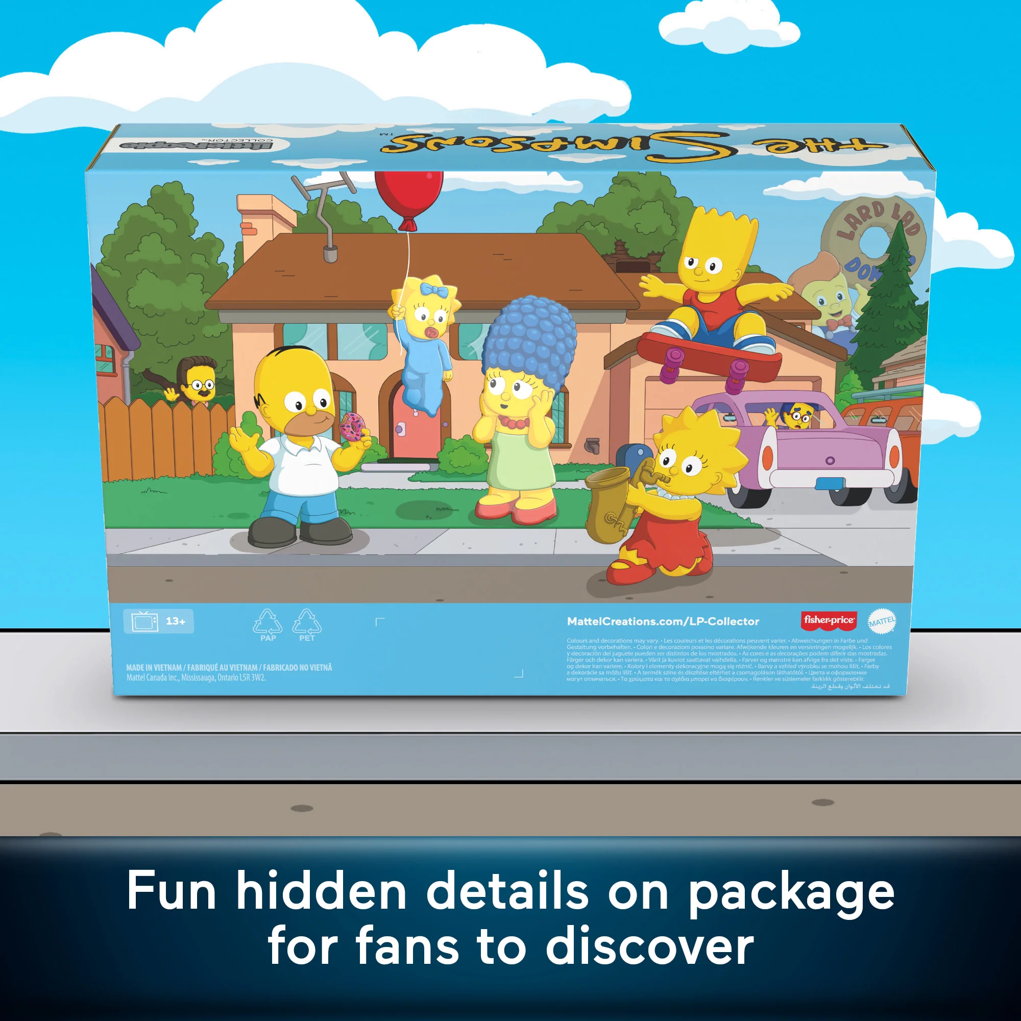 Little People Collector The Simpsons TV Series Special Edition Set For Fans, 4 Figures - Image 4