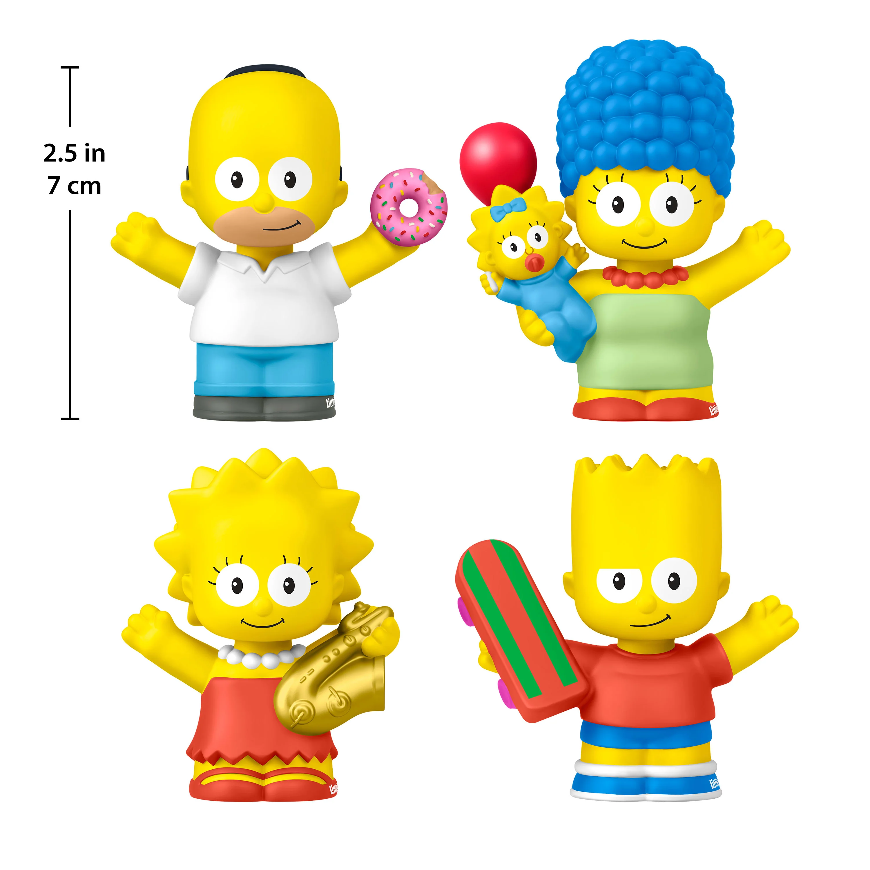 Little People Collector The Simpsons TV Series Special Edition Set For Fans, 4 Figures - Image 6