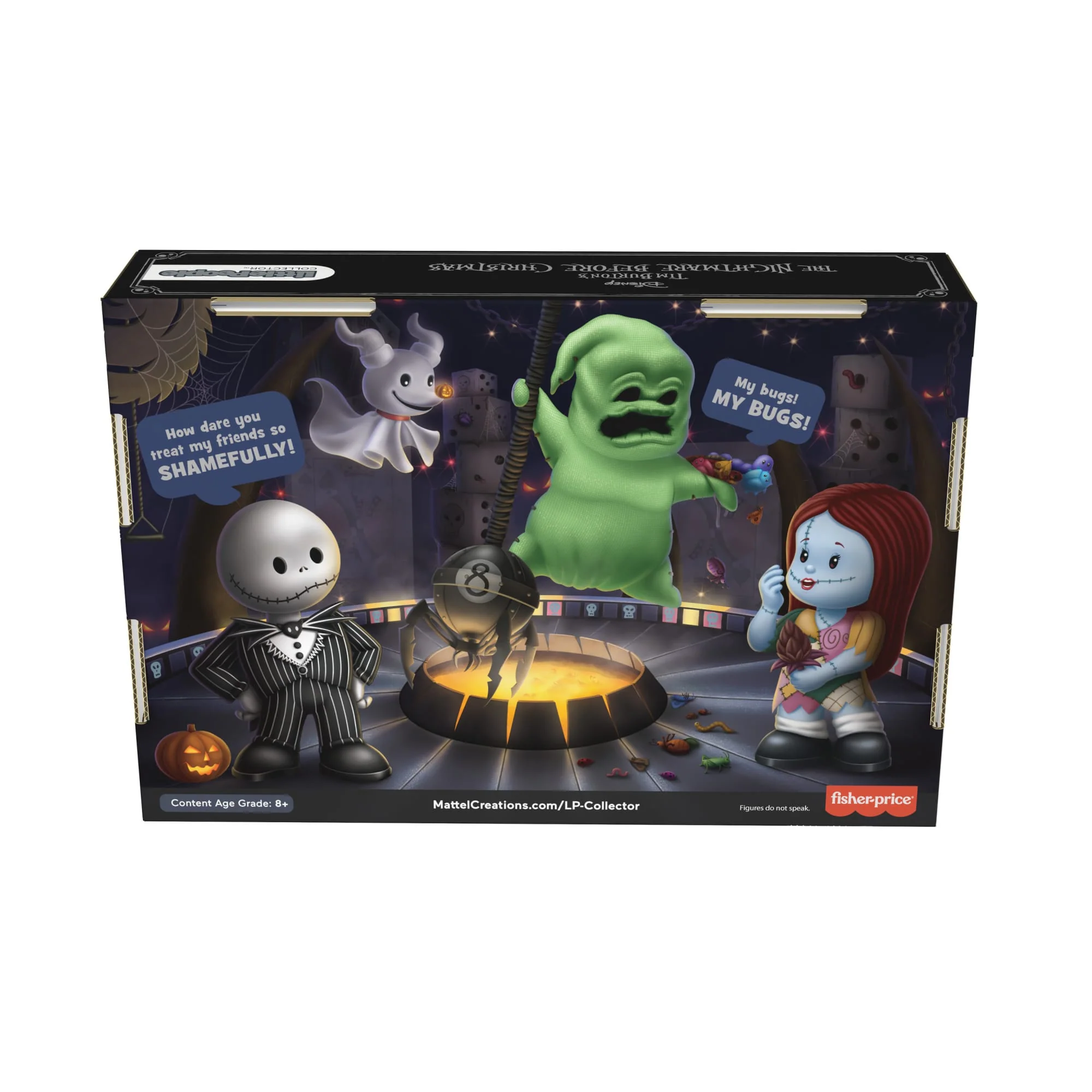 Little People-Coffret 4 Figurines L’Étrange Noël de Monsieur Jack - Image 6