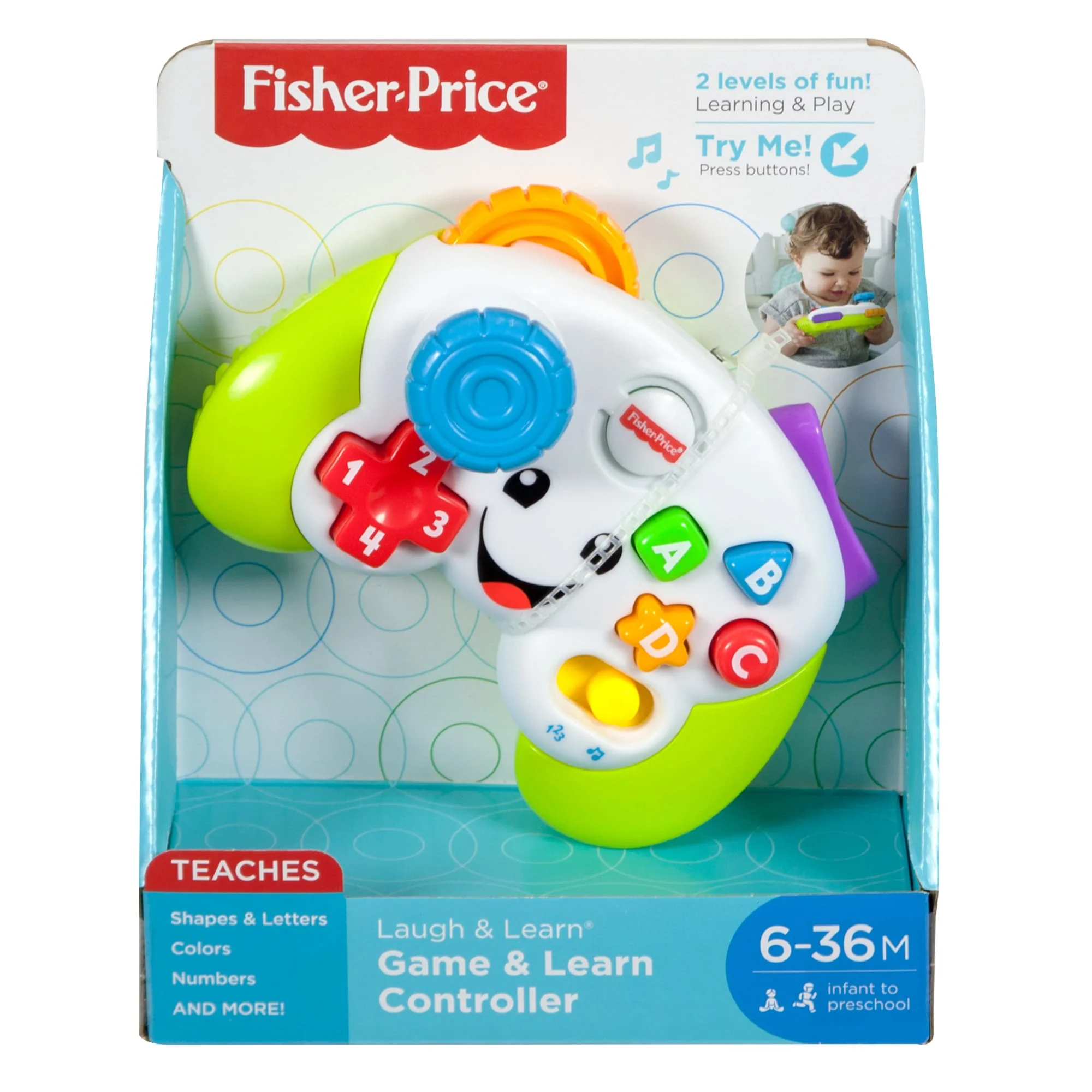 Fisher-Price Rires et Éveil Manette de Jeu Éducative - Image 6