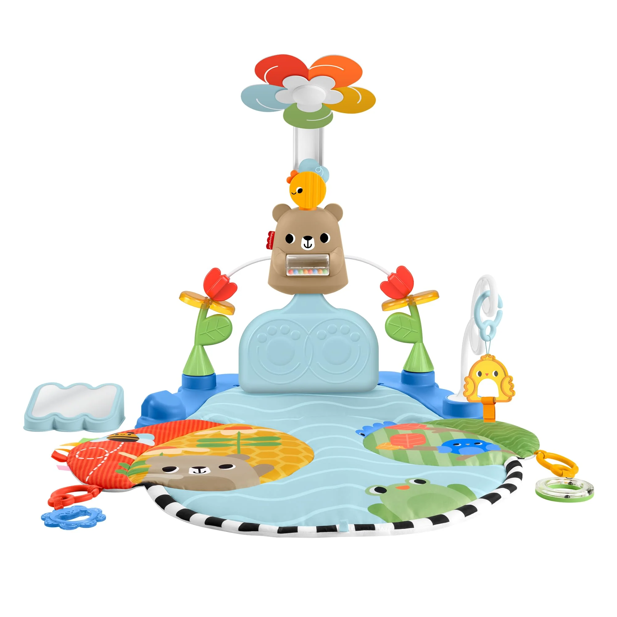Fisher-Price-Tapis D’Activités 3 en 1 Jeu Avec Les Pieds-Nouveau-Né - Image 6