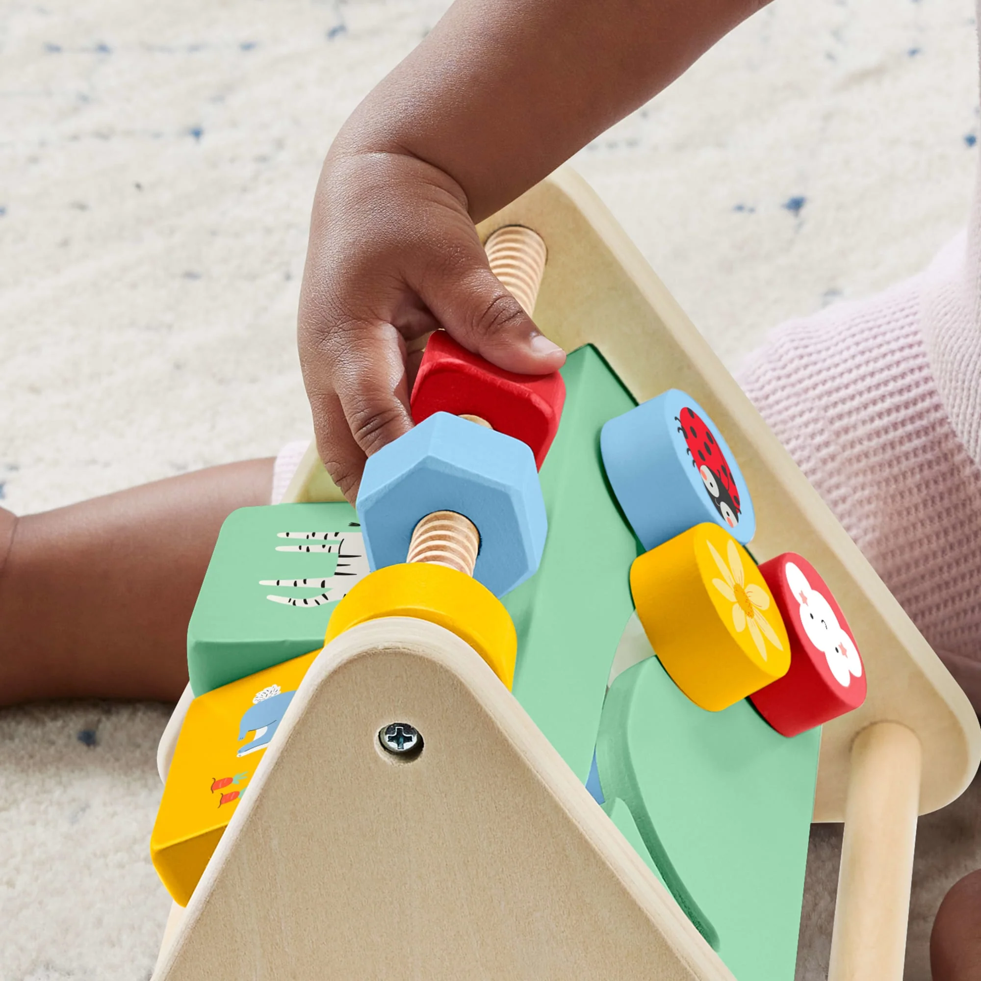 Fisher-Price Triangle D’Activités en Bois, 1Élément en Bois - Image 3