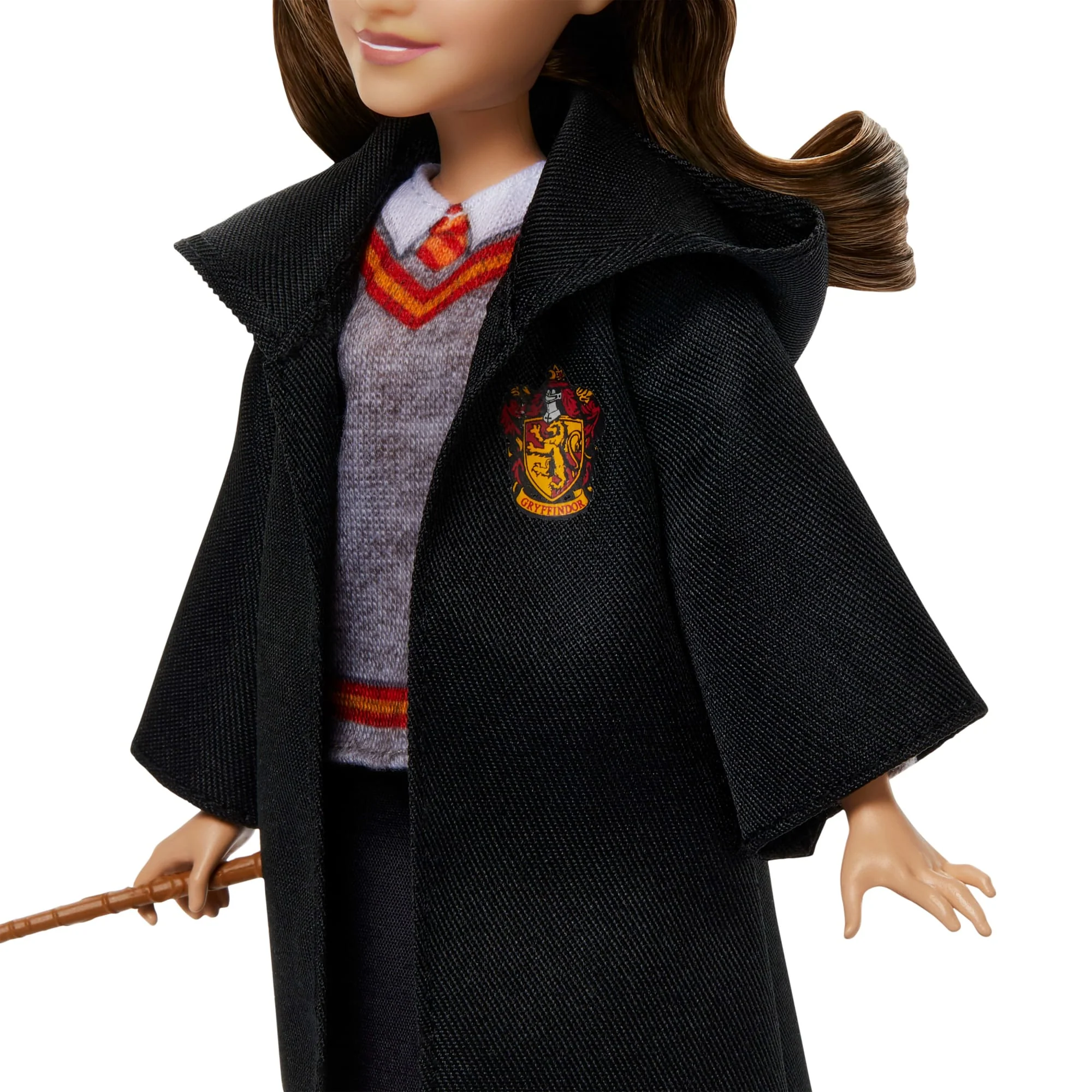 Hermione Granger Fashion Doll in Movie-Inspired Hogwarts Uniform With Wand Accessory - Image 5