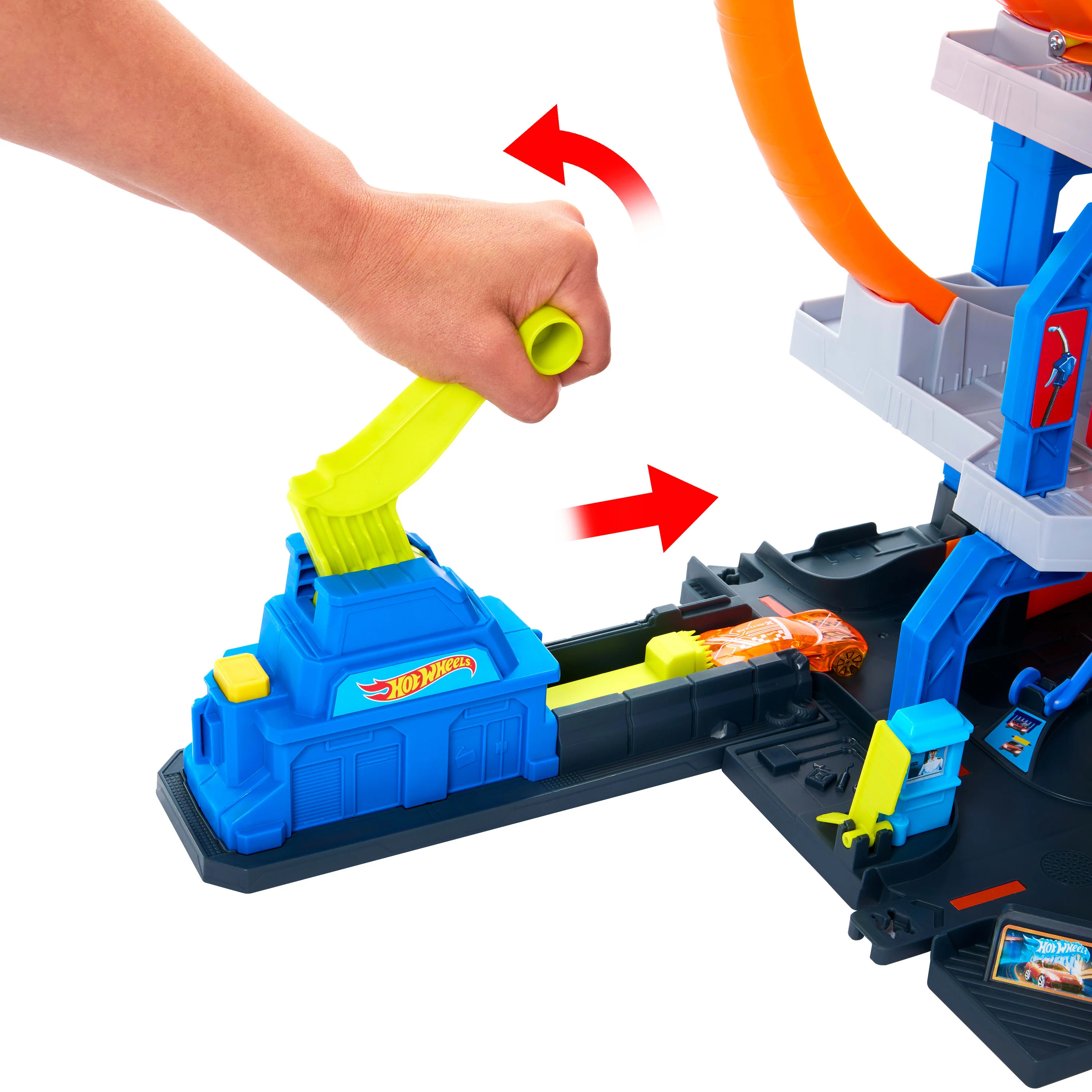 Hot Wheels City Pista de Brinquedo City Mega Garage - Image 4