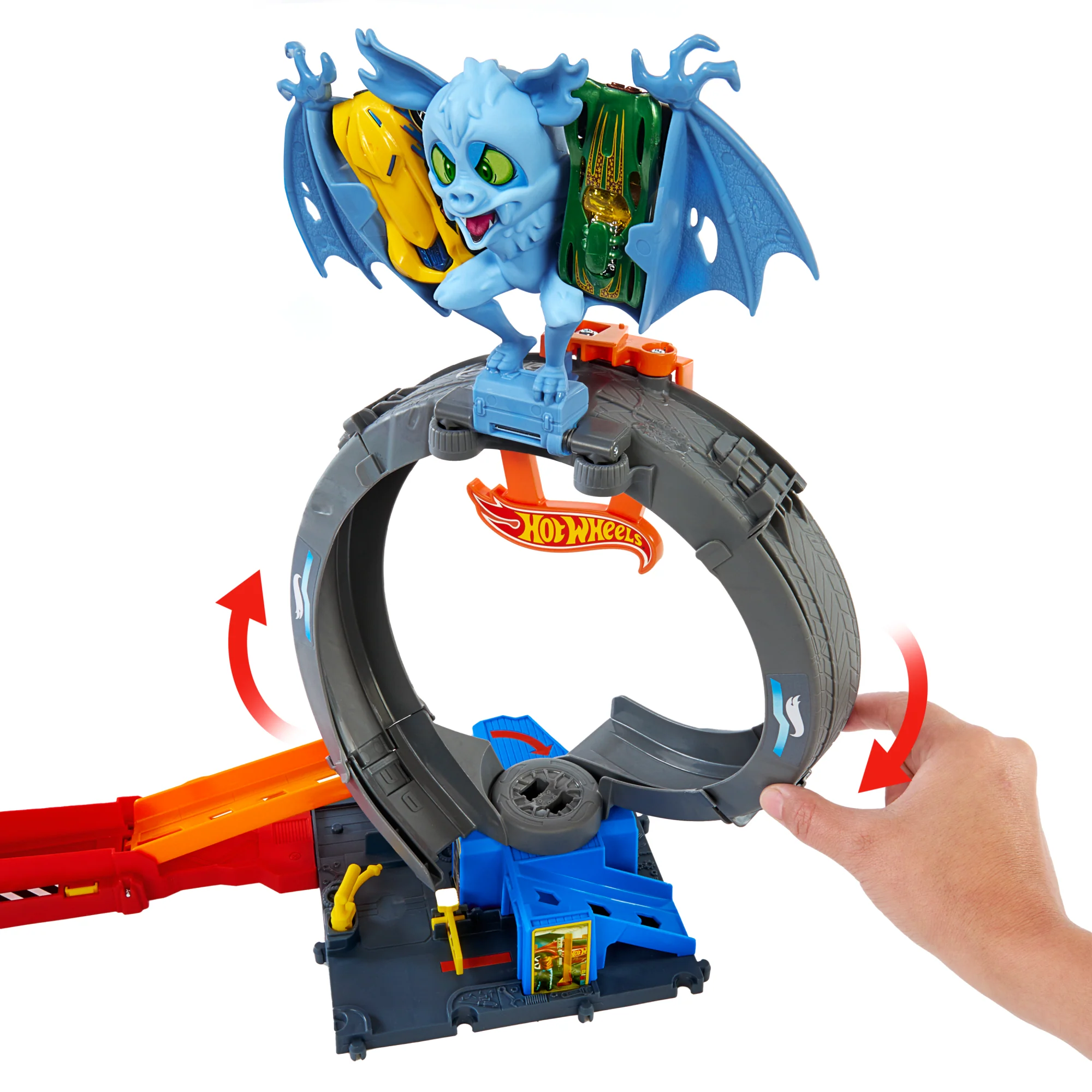 Hot Wheels City Pista de Juguete Ataque de Murciélago - Image 4