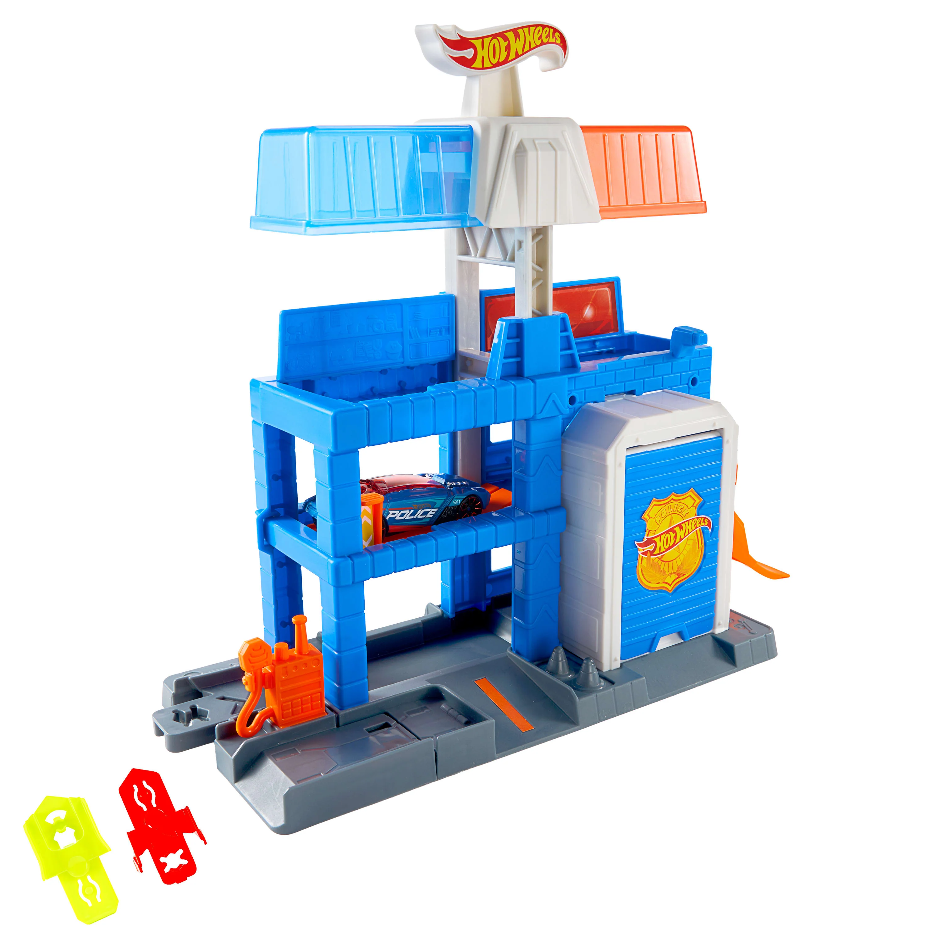 Hot Wheels City Pista de Juguete torre de policĂa - Image 4