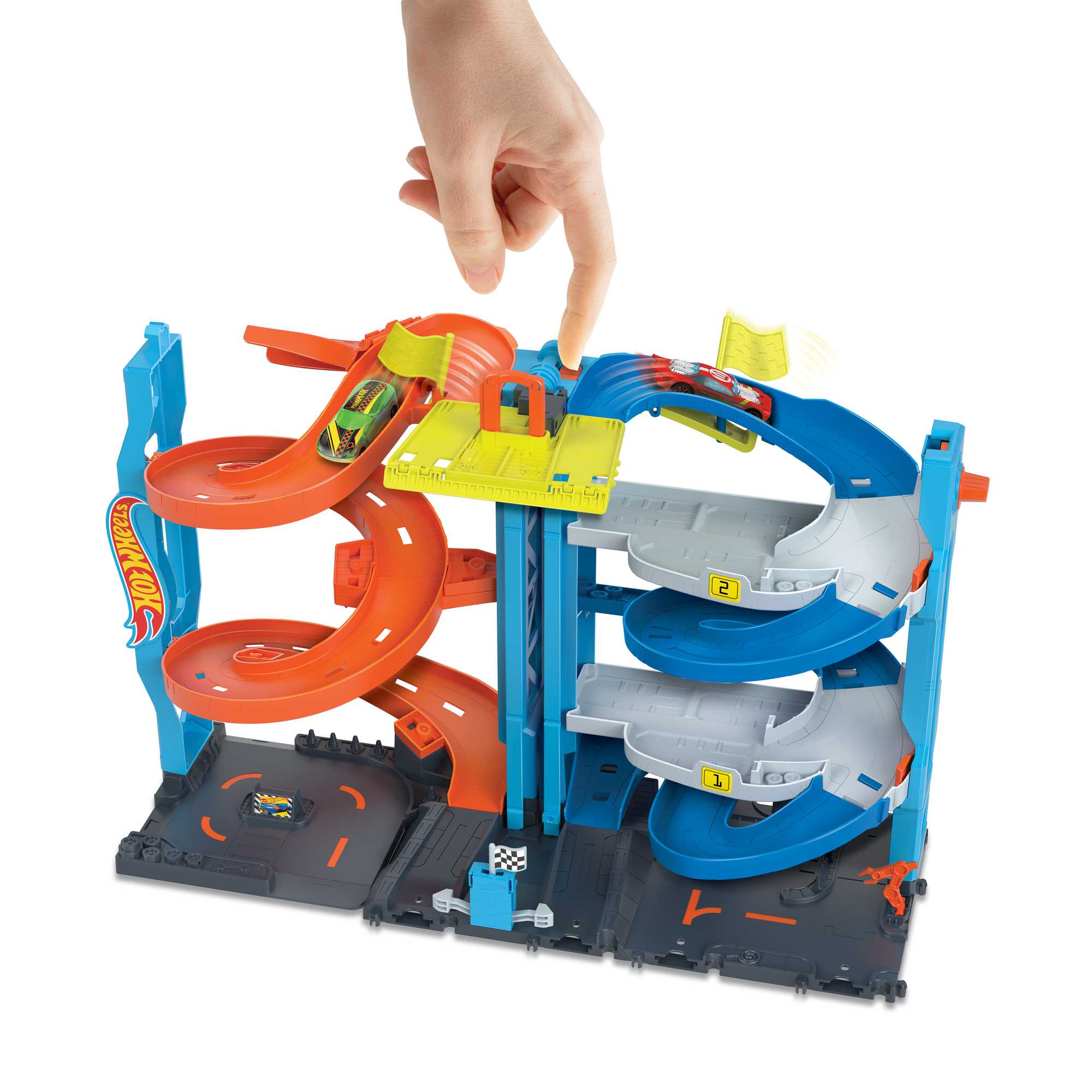 Hot Wheels City-Tour Spirale Transformable-Coffret, 1 Voiture Incluse - Image 3