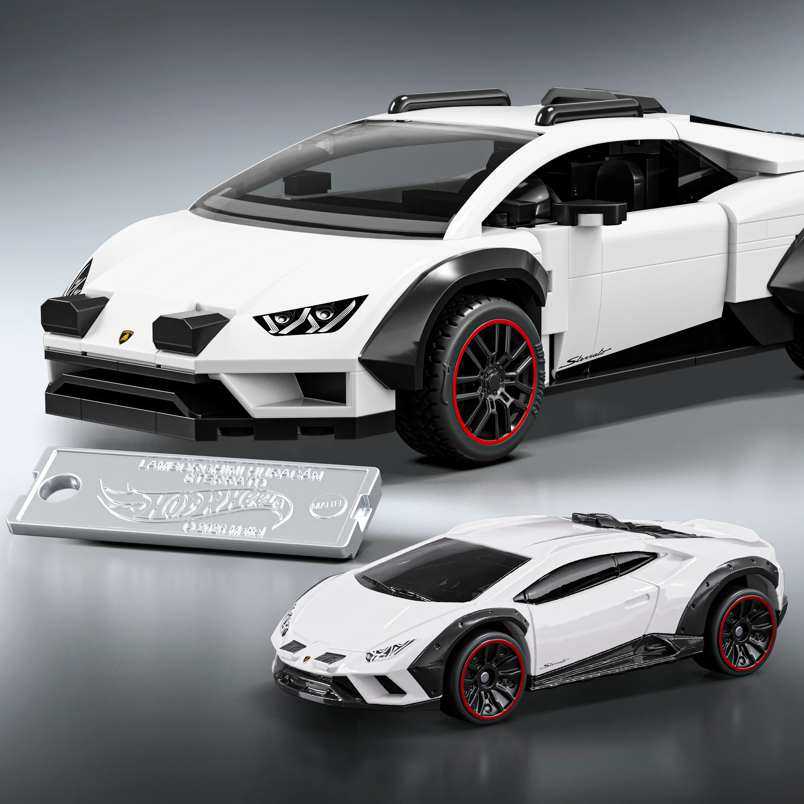 Hot Wheels-Coffret de Construction Lamborghini Huracán Sterrato - Image 5