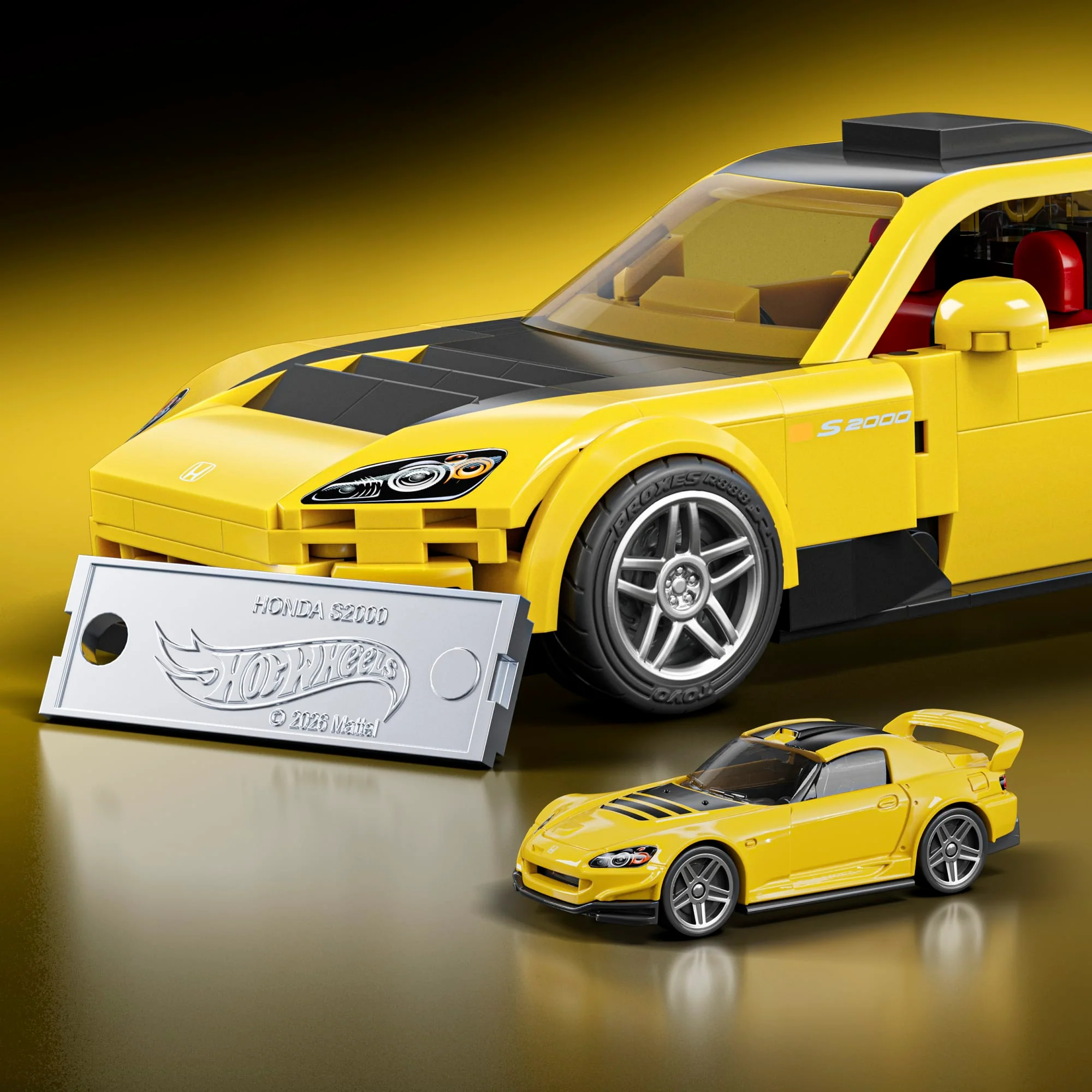 Hot Wheels Coffret Mattel Brick Shop Série Speed Honda S2000 de 2007 - Image 5