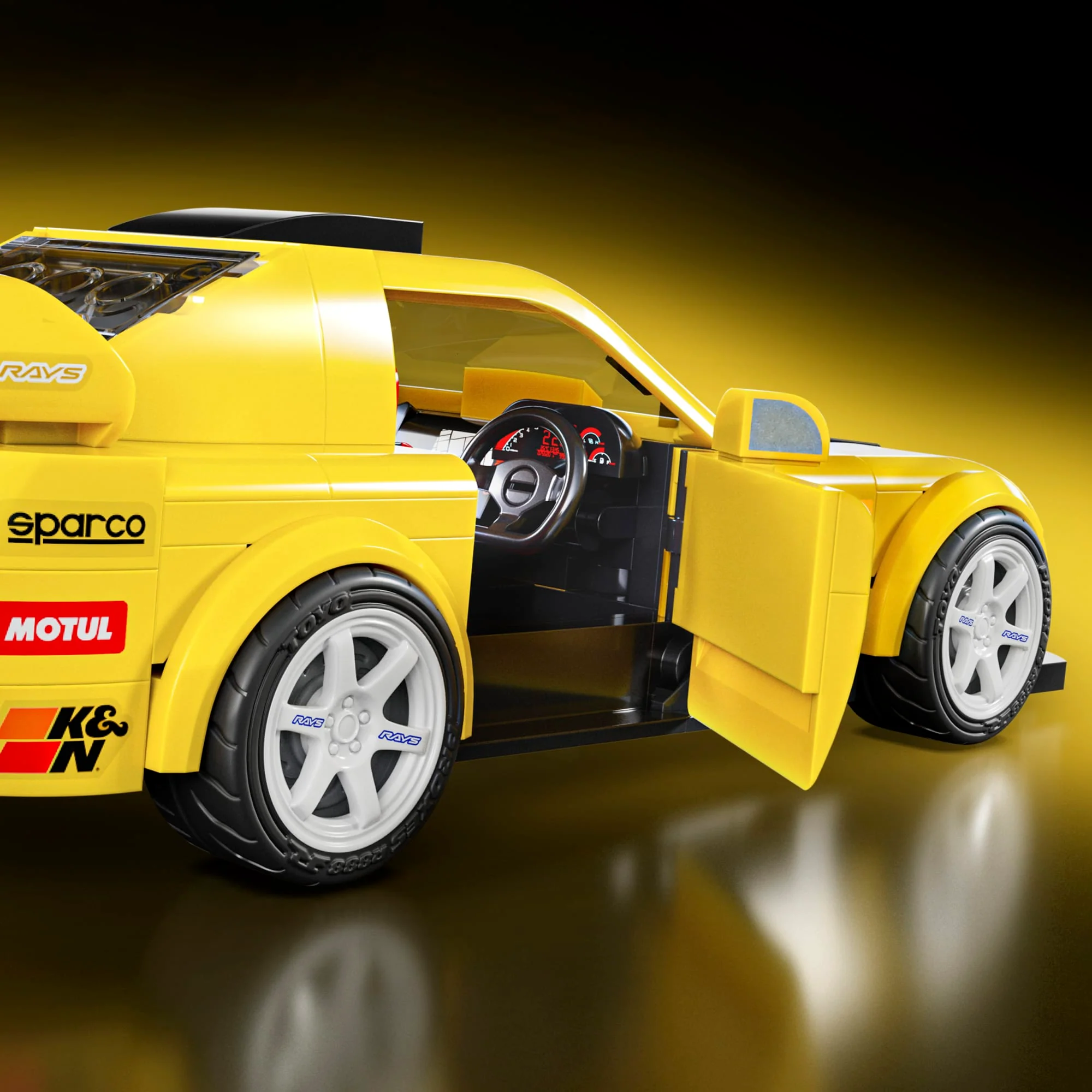 Hot Wheels Coffret Mattel Brick Shop Série Speed Honda S2000 de 2007 - Image 6