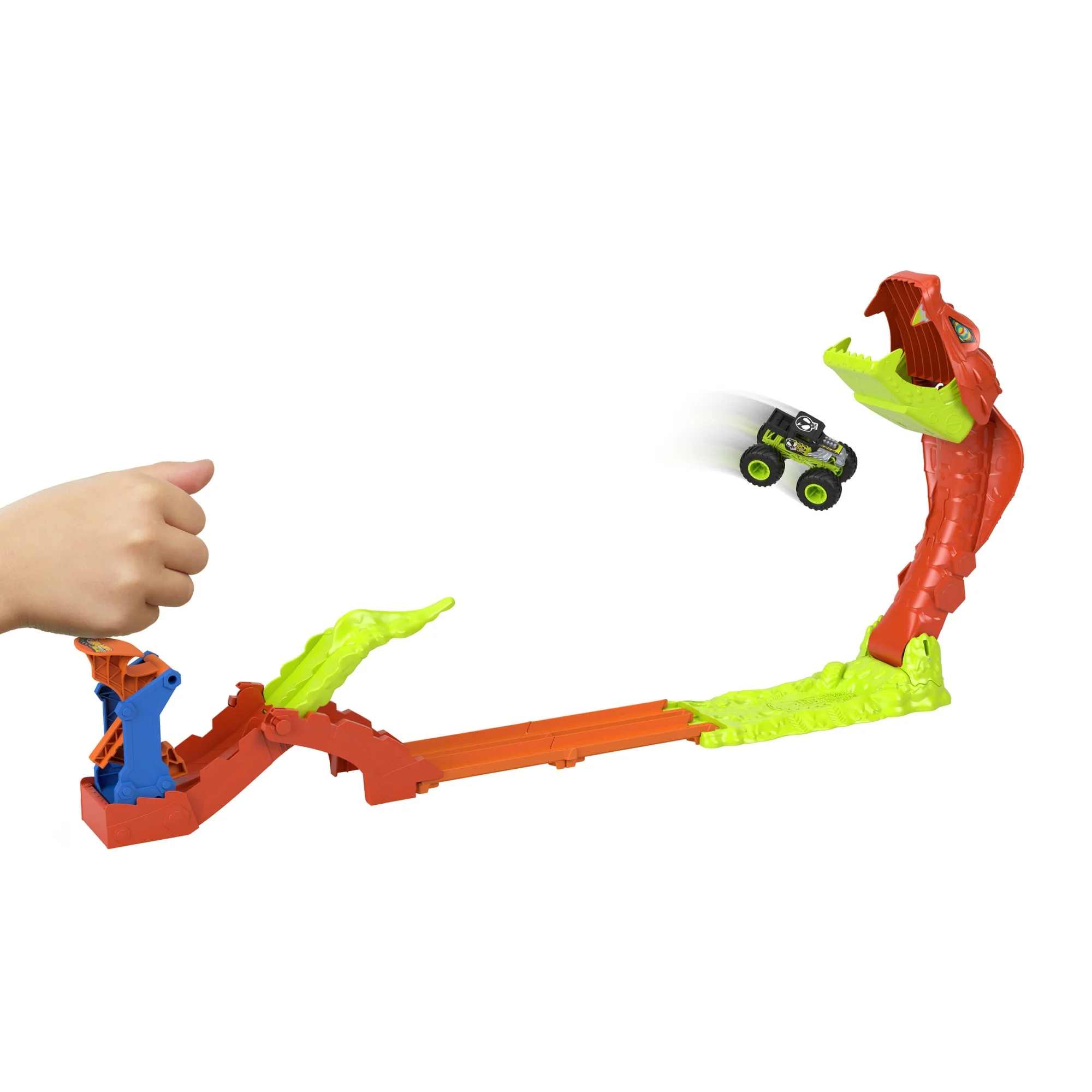 Hot Wheels Coffret Monster Trucks L’Attaque du Serpent - Image 2