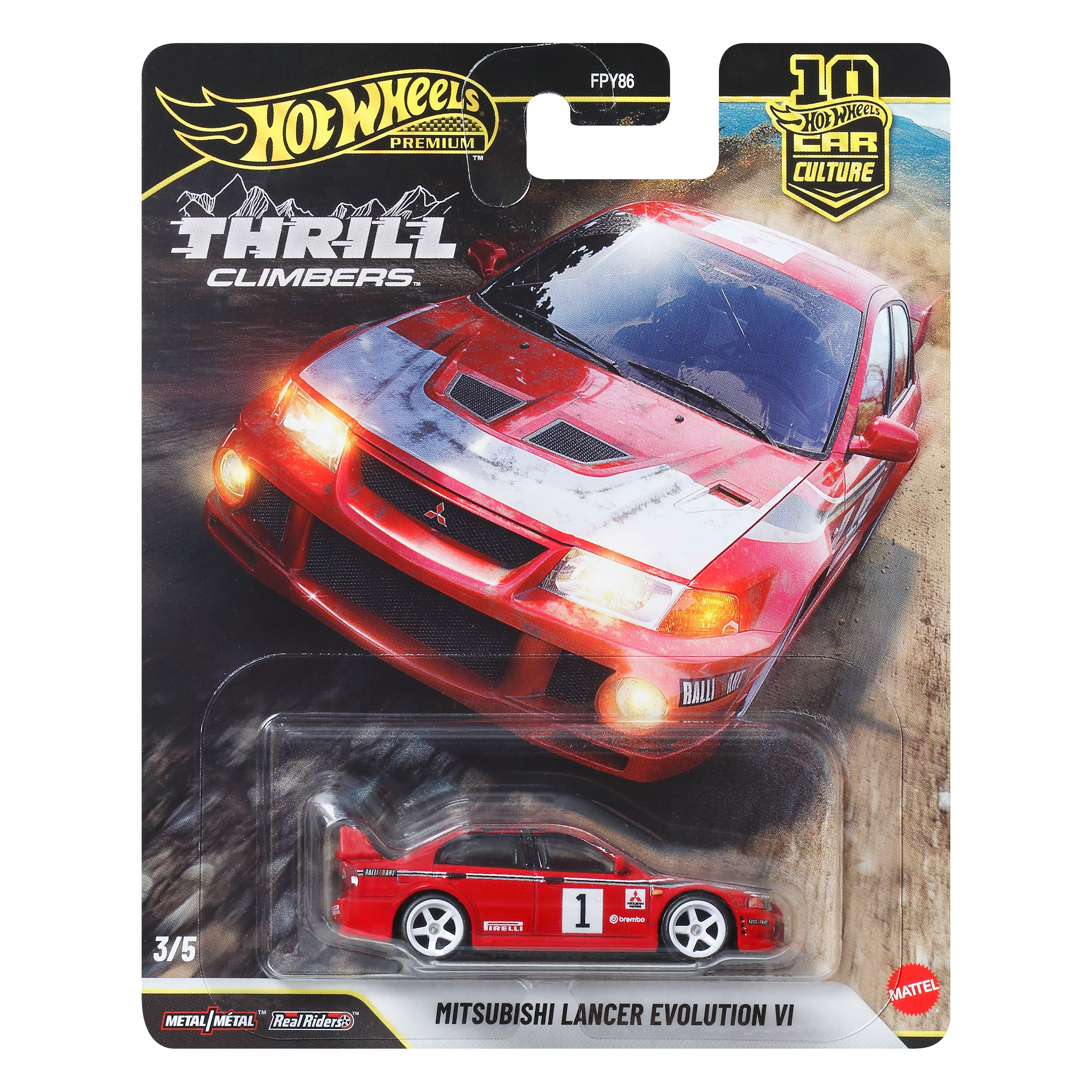 Hot Wheels Collector Vehículo de Colección Auto Cultura Automotriz Mitsubishi Lancer Evolution VI - Image 6