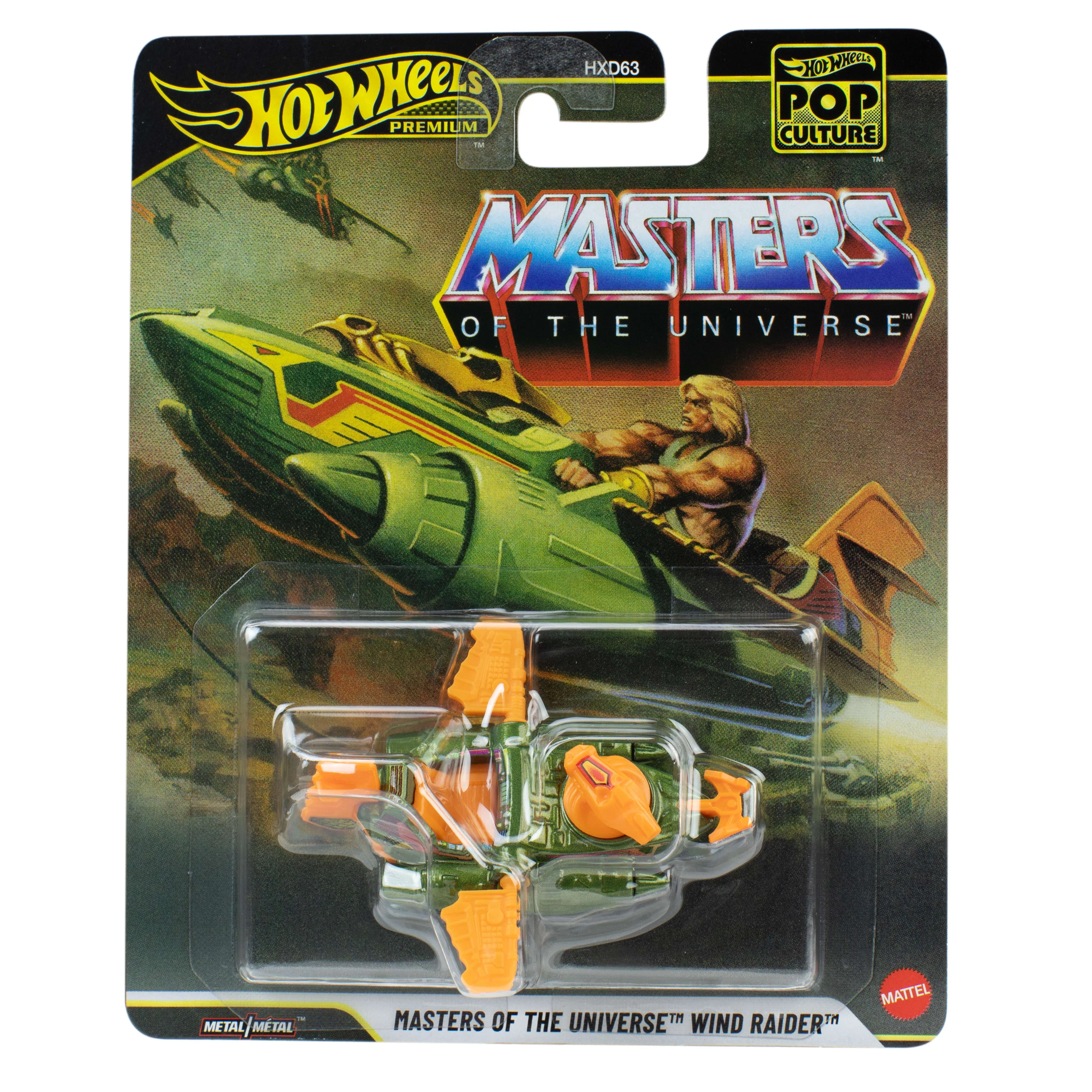 Hot Wheels Collector Vehículo de Colección Auto Cultura Pop Masters of the Universe Jinete del Viento - Image 2