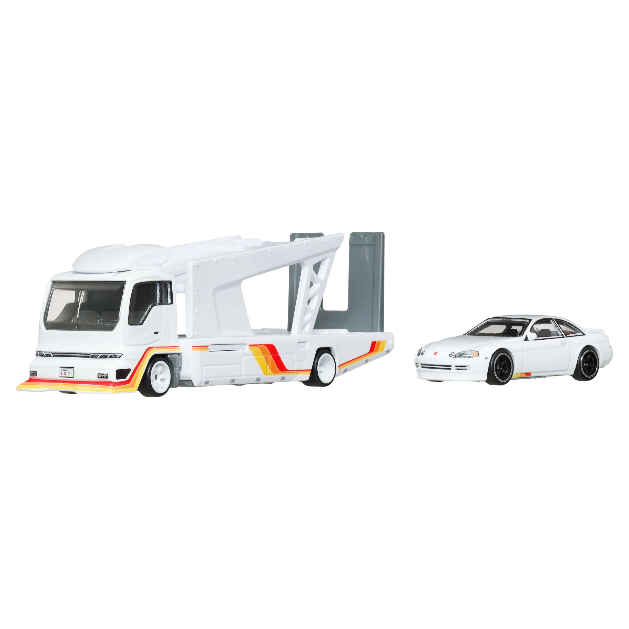 Hot Wheels Collector Vehículo de Colección Auto Transportador Japan Double Decker Hauler