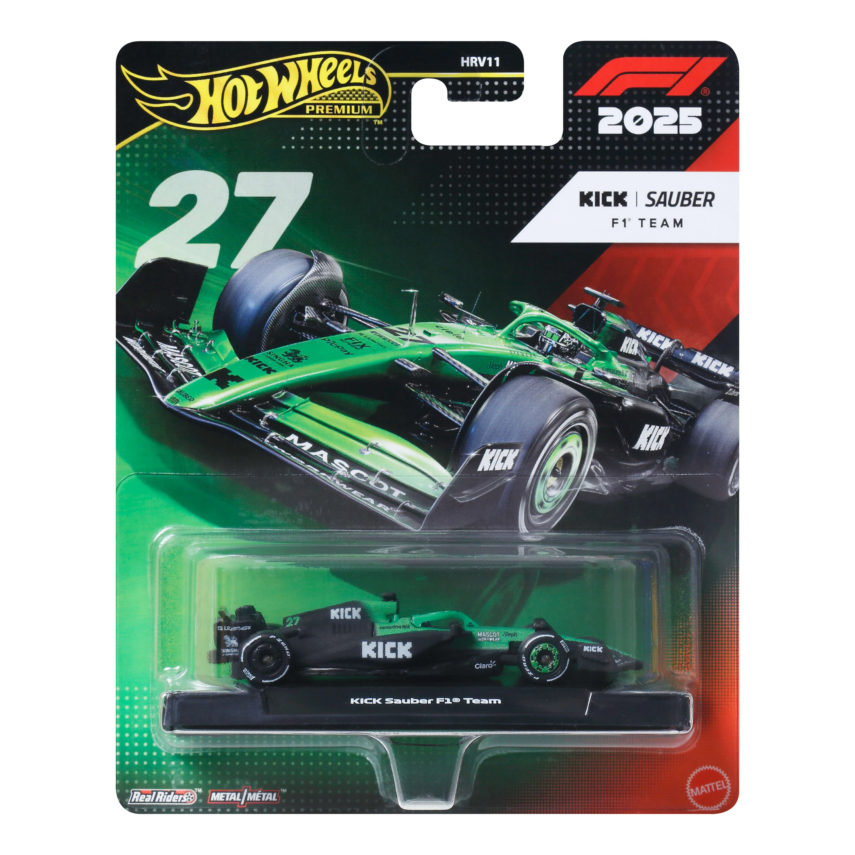 Hot Wheels Collector Vehículo de Colección Equipo KICK Sauber Formula 1 Nico Hulkenberg - Image 6