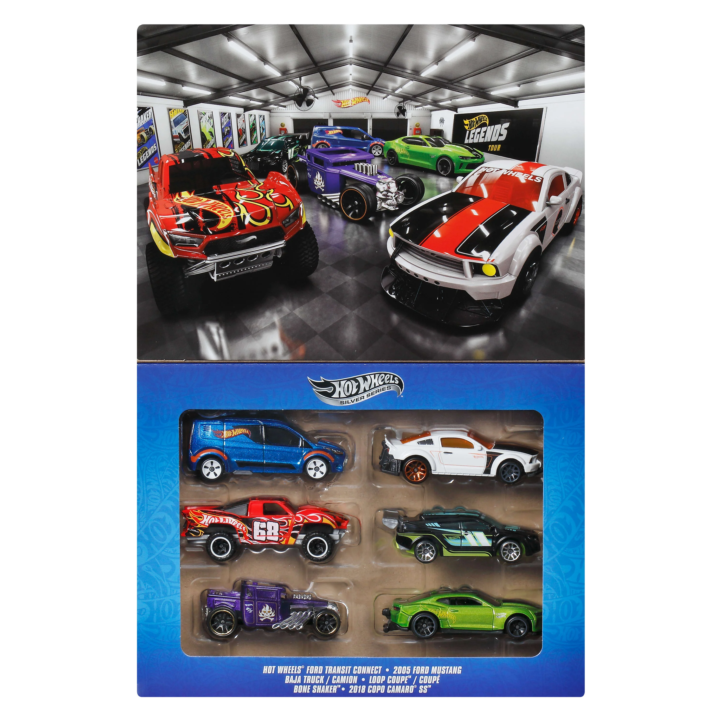 Hot Wheels Collector Vehículo de Colección Paquete Legends de 6 Autos - Image 6
