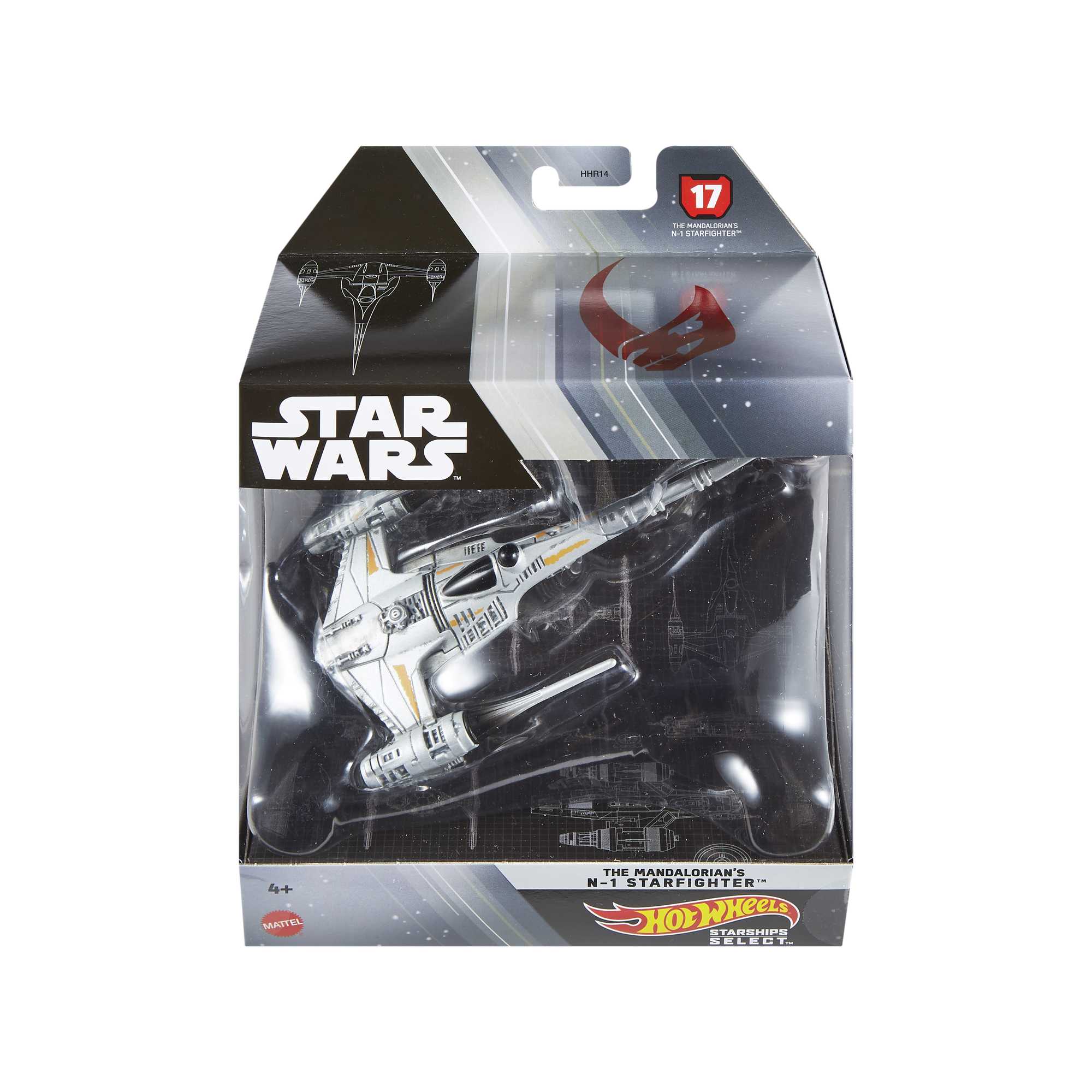 Hot Wheels Collector Vehículo de Colección Star Wars Caza Estelar de Naboo N1 - Image 6