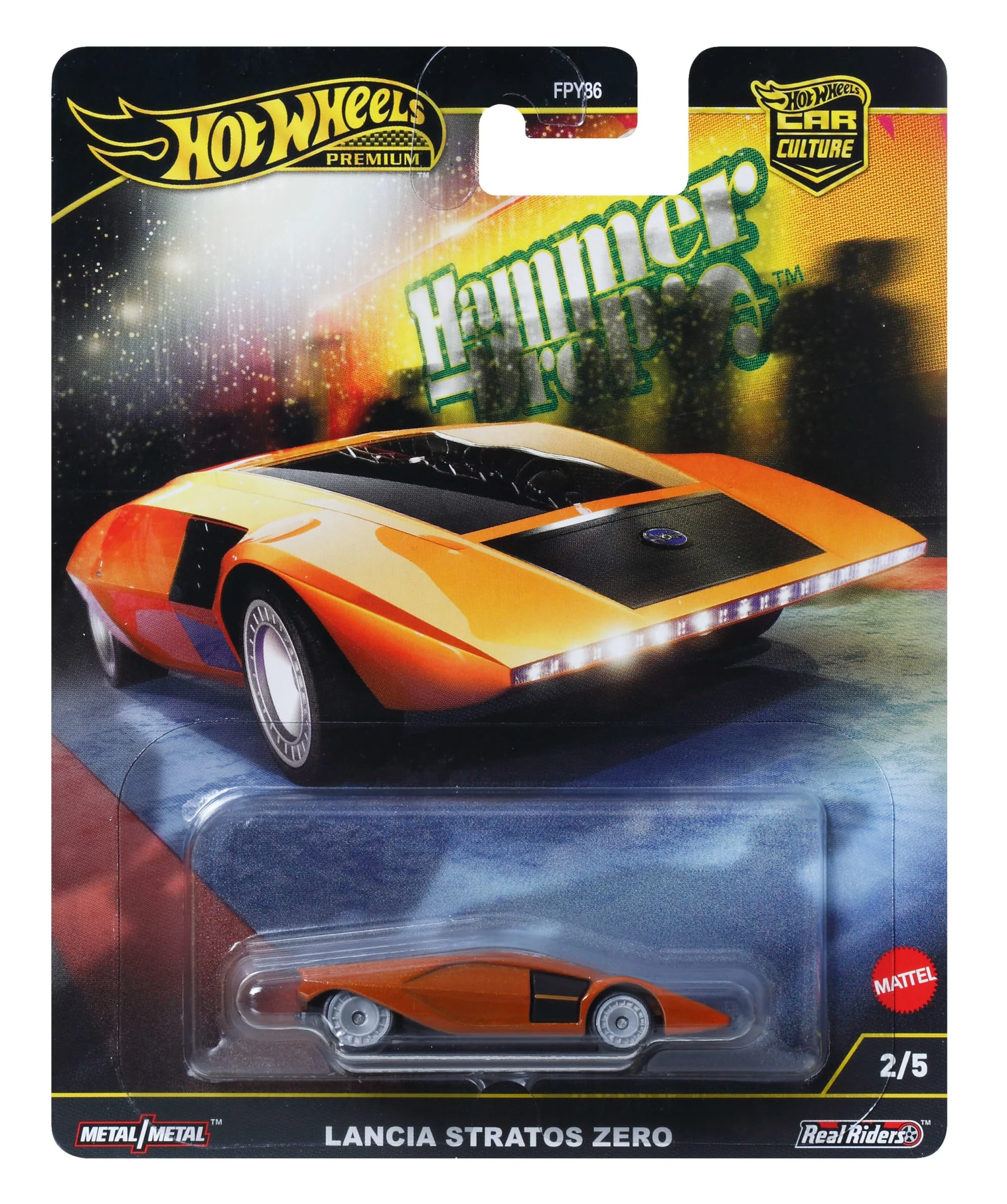 Hot Wheels Collector Veículo de Brinquedo Lancia Stratos Zero - Image 6