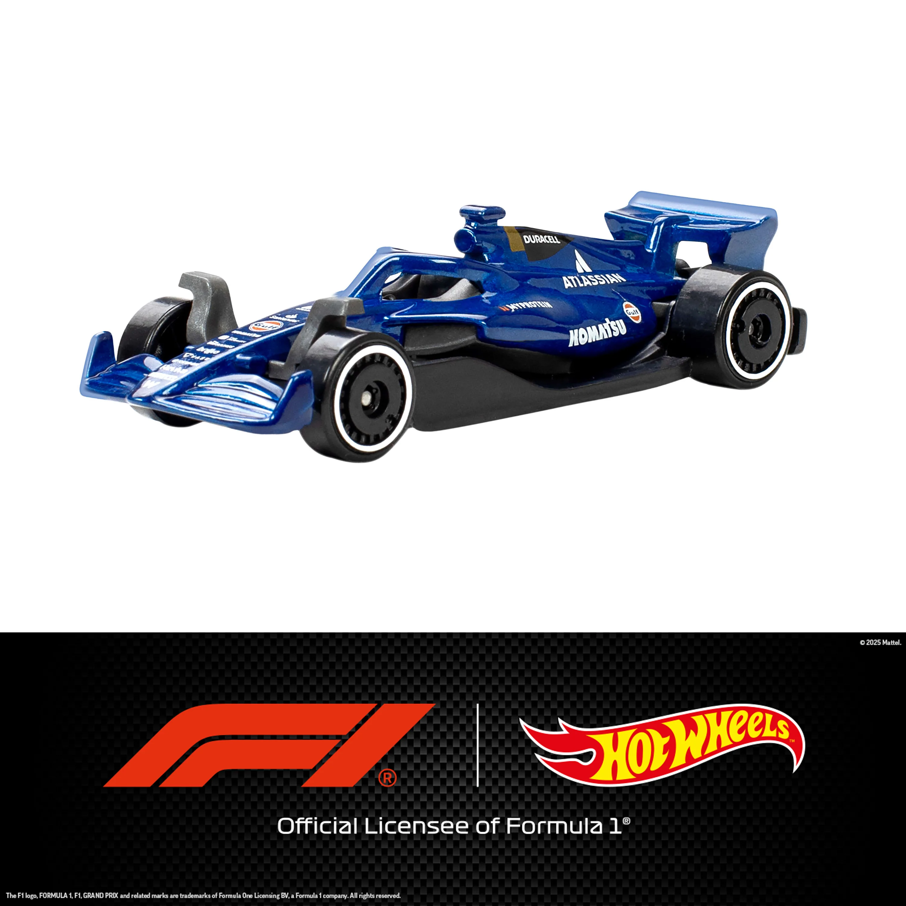 Hot Wheels Diecast Vehículo de Juguete Paquete de 5 autos F1 - Image 5