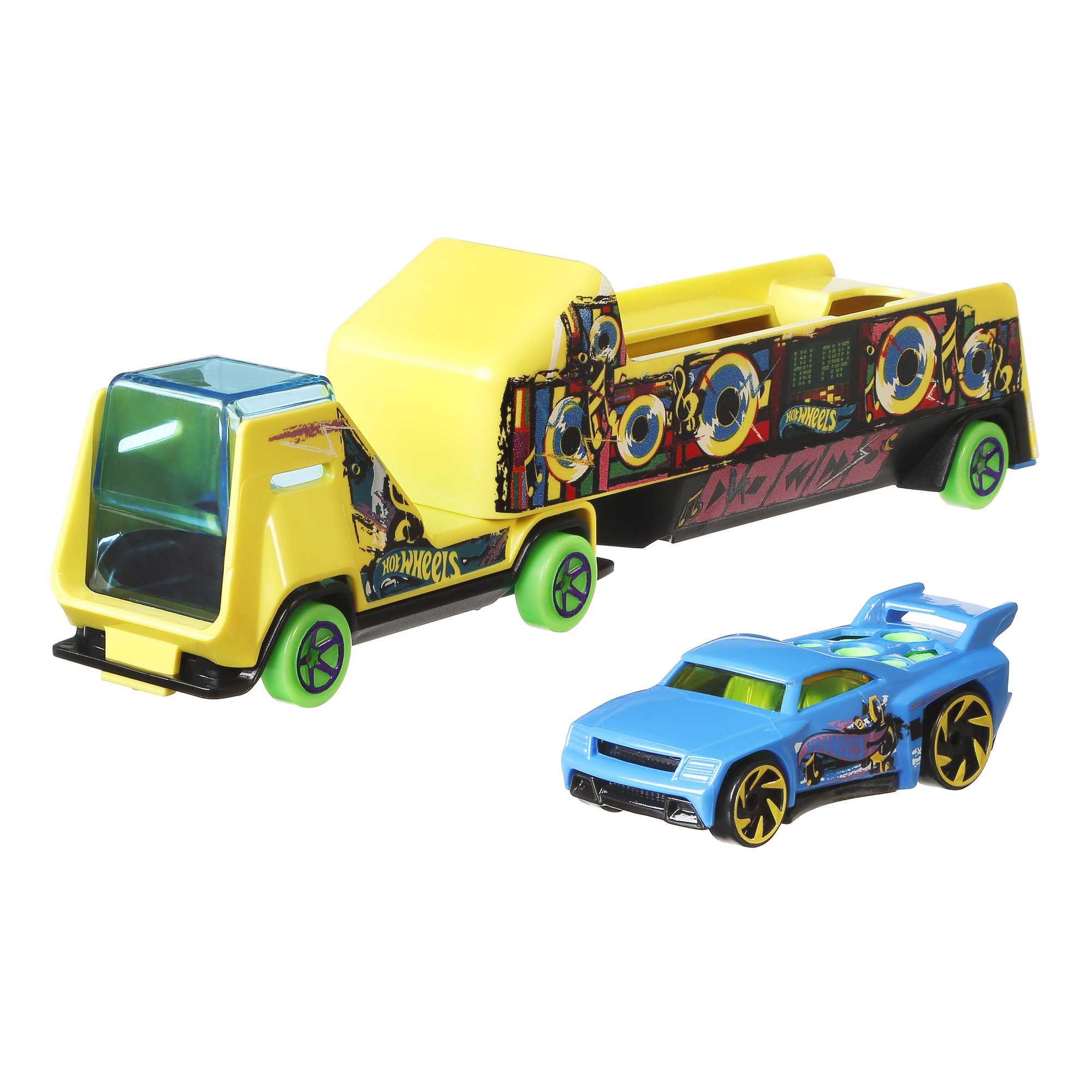 Hot Wheels Diecast Veículo de Brinquedo Transportador de Carros de Luxo - Image 4