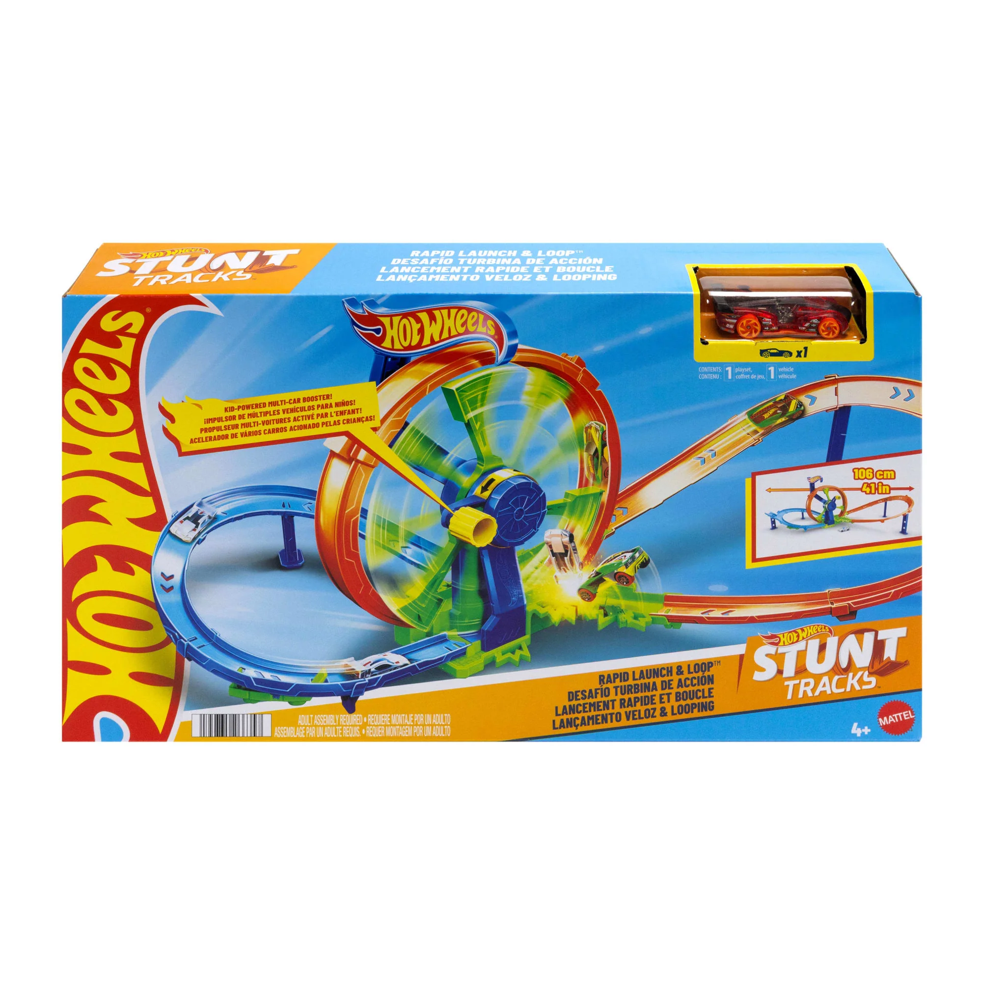 Hot Wheels Action Coffret de Jeu Lancement Rapide et Boucle - Image 5