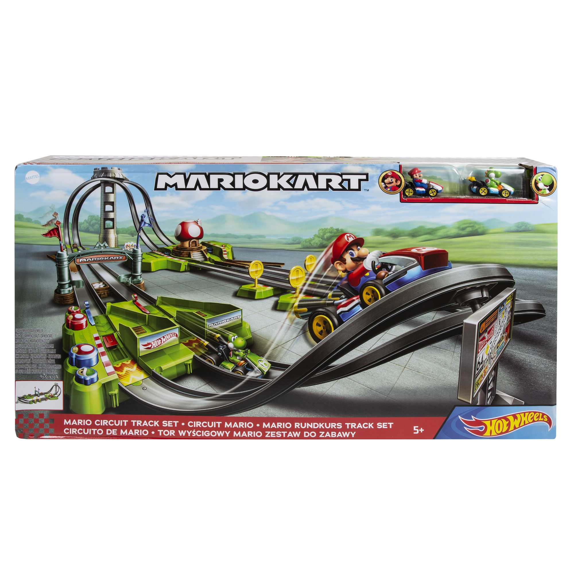 Hot Wheels Mario Kart Pista de Brinquedo Circuito de corrida - Image 6